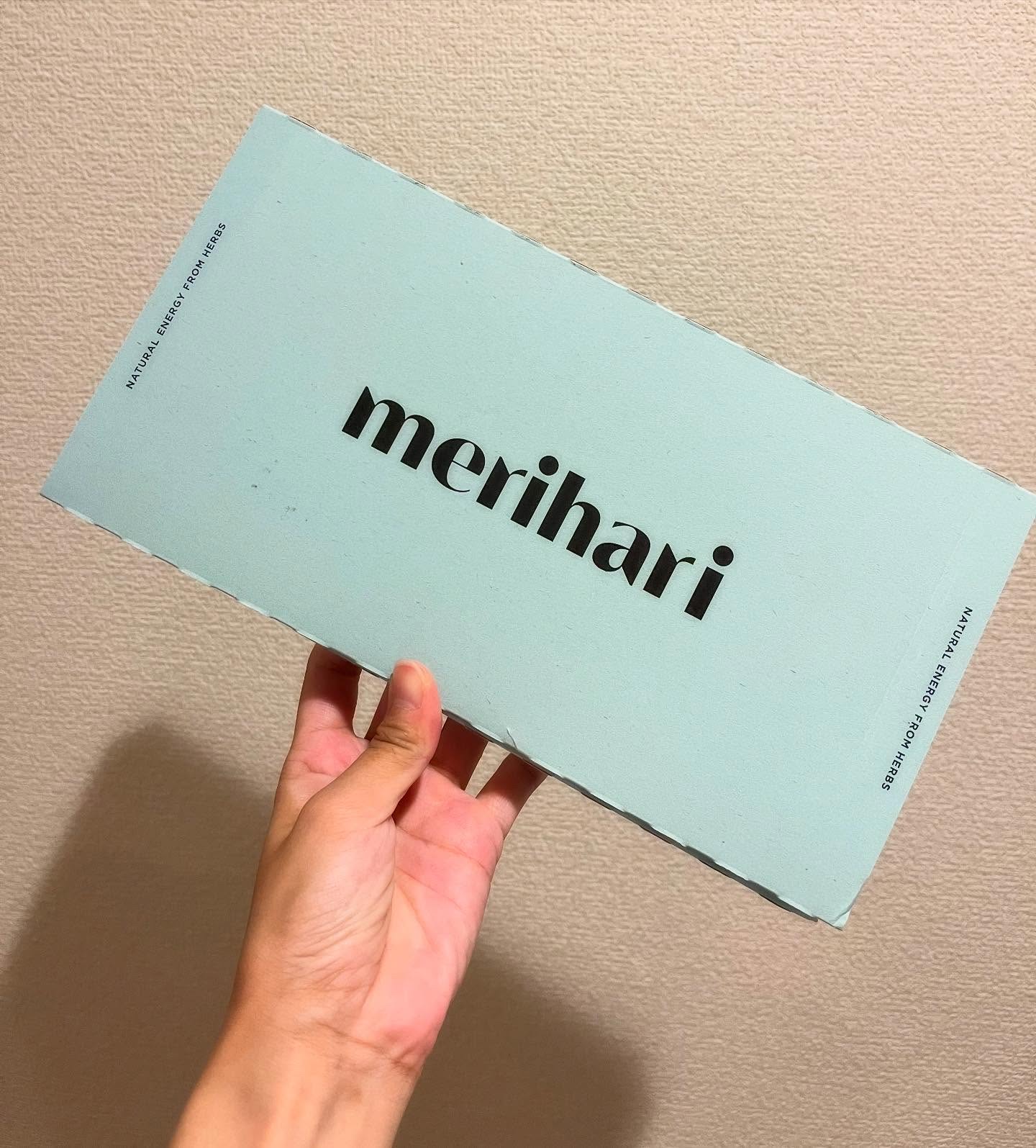 merihari ナチュラルエナジーゼリー/Livran/健康サプリメントを使ったクチコミ（1枚目）