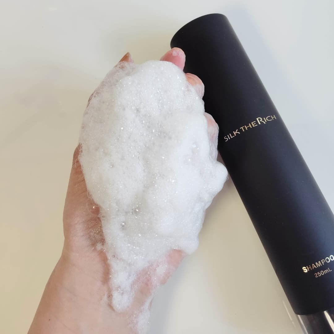SILK THE RICH スカルプ&リペア シャンプー・トリートメント/SILK THE RICH/市販シャンプーを使ったクチコミ(3枚目)