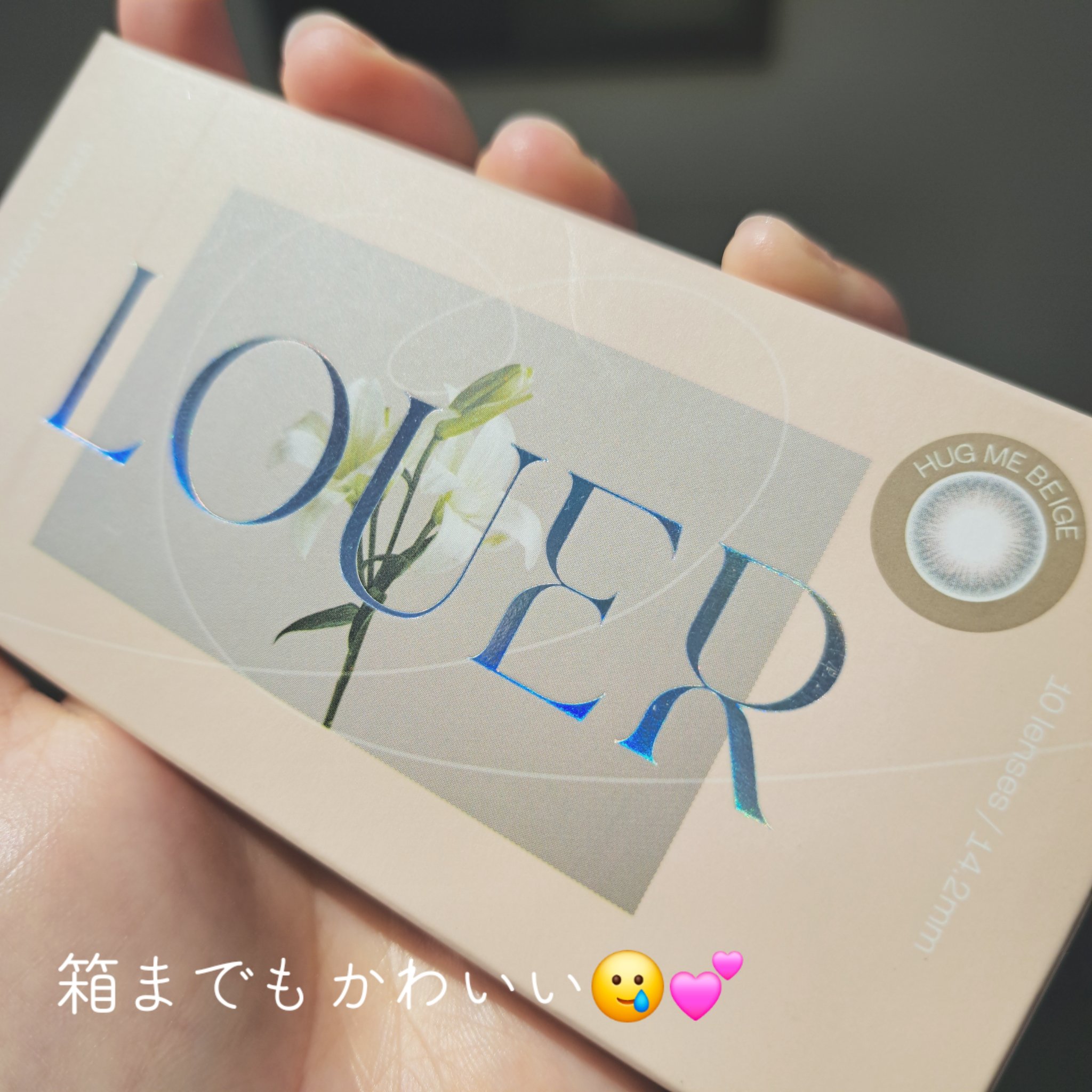 LOUER/LOUER/カラーコンタクトレンズを使ったクチコミ（2枚目）