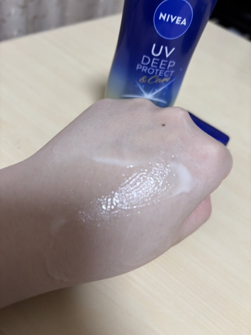 ニベアUV ディープ プロテクト＆ケア ジェル/ニベア/日焼け止めジェルを使ったクチコミ（2枚目）