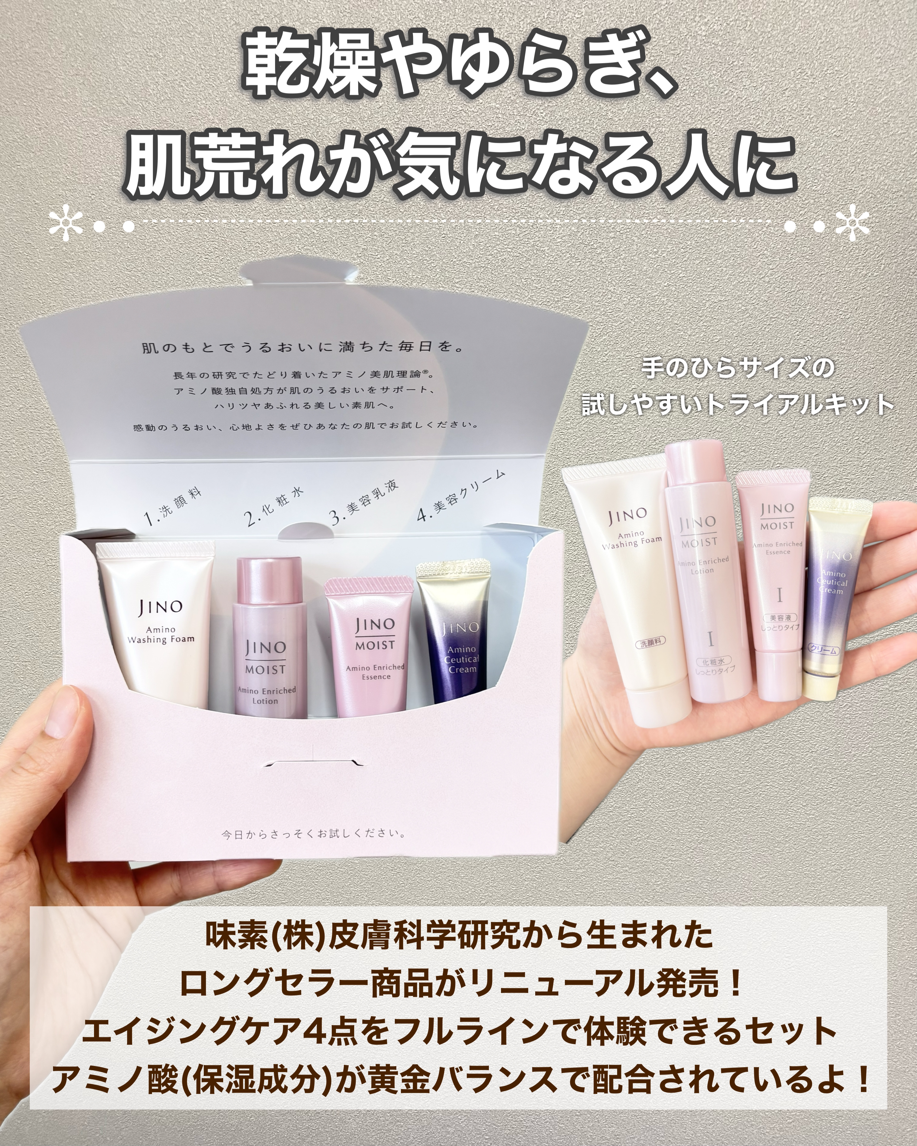 モイスト トライアルセット/ジーノ/トライアルキットを使ったクチコミ（2枚目）