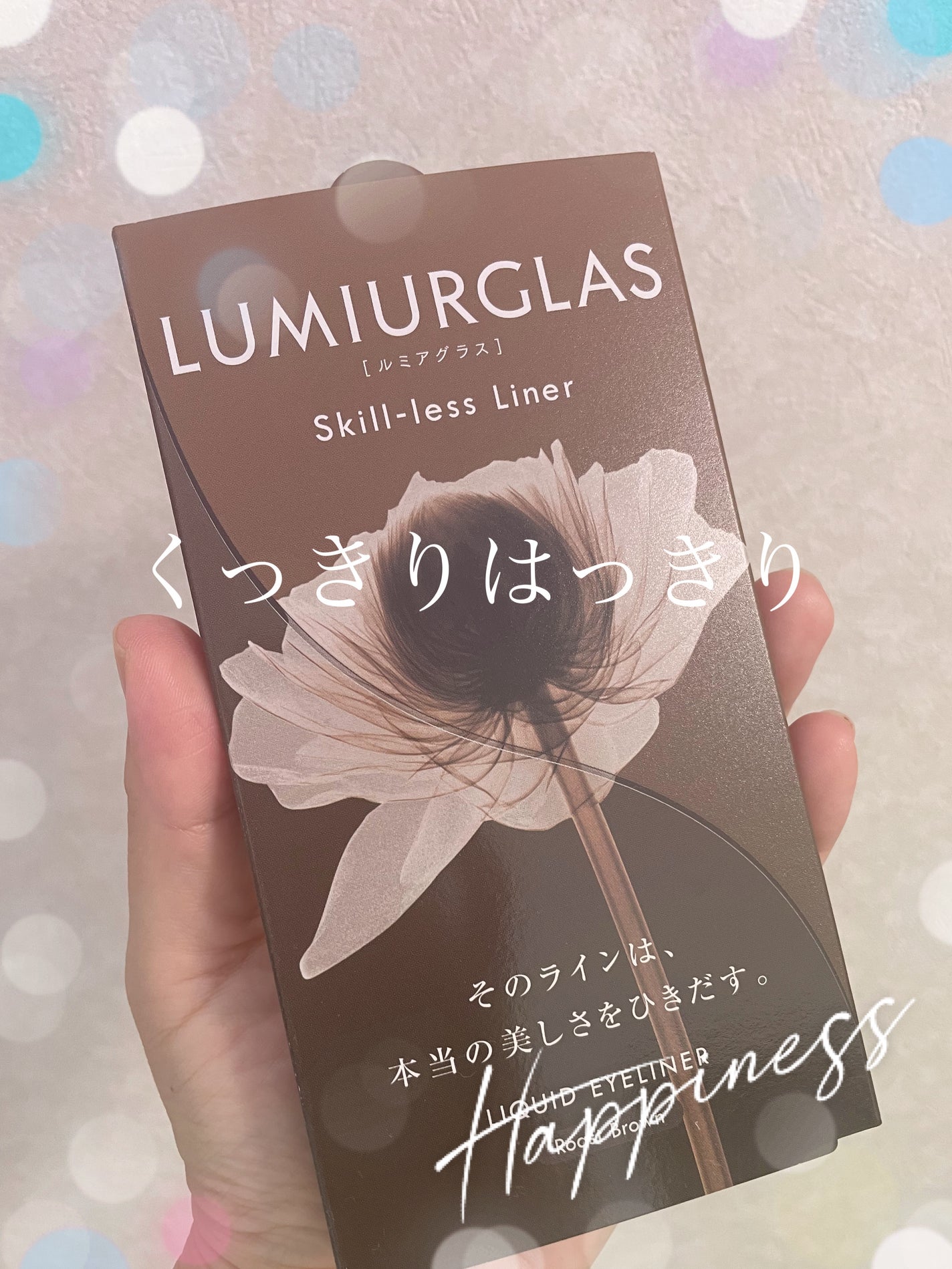 スキルレスライナー/LUMIURGLAS/リキッドアイライナーを使ったクチコミ(1枚目)