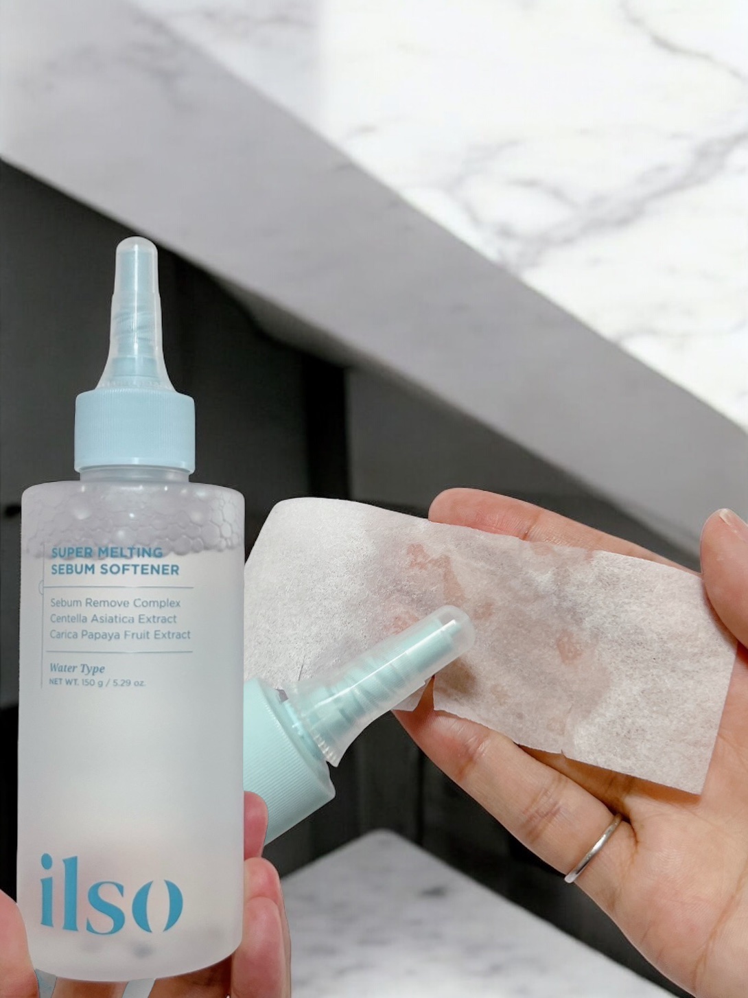 ILSO　スーパーメルティング セバムソフトナー/ilso/化粧水を使ったクチコミ（3枚目）
