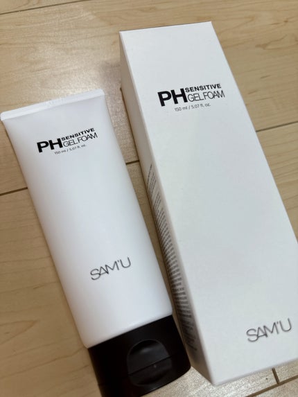 PHセンシティブジェルフォーム/SAM'U/洗顔フォームを使ったクチコミ(1枚目)
