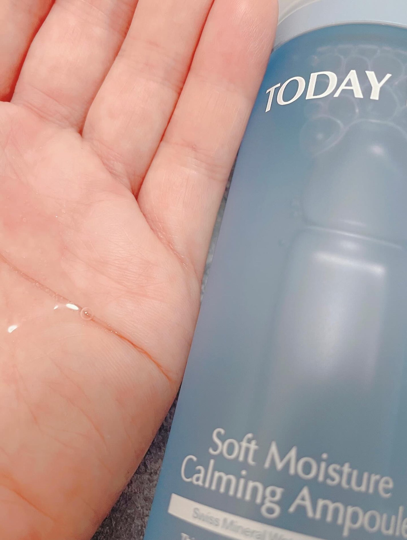 ソフトモイスチャーカーミングアンプル/TODAY With/美容液を使ったクチコミ(3枚目)