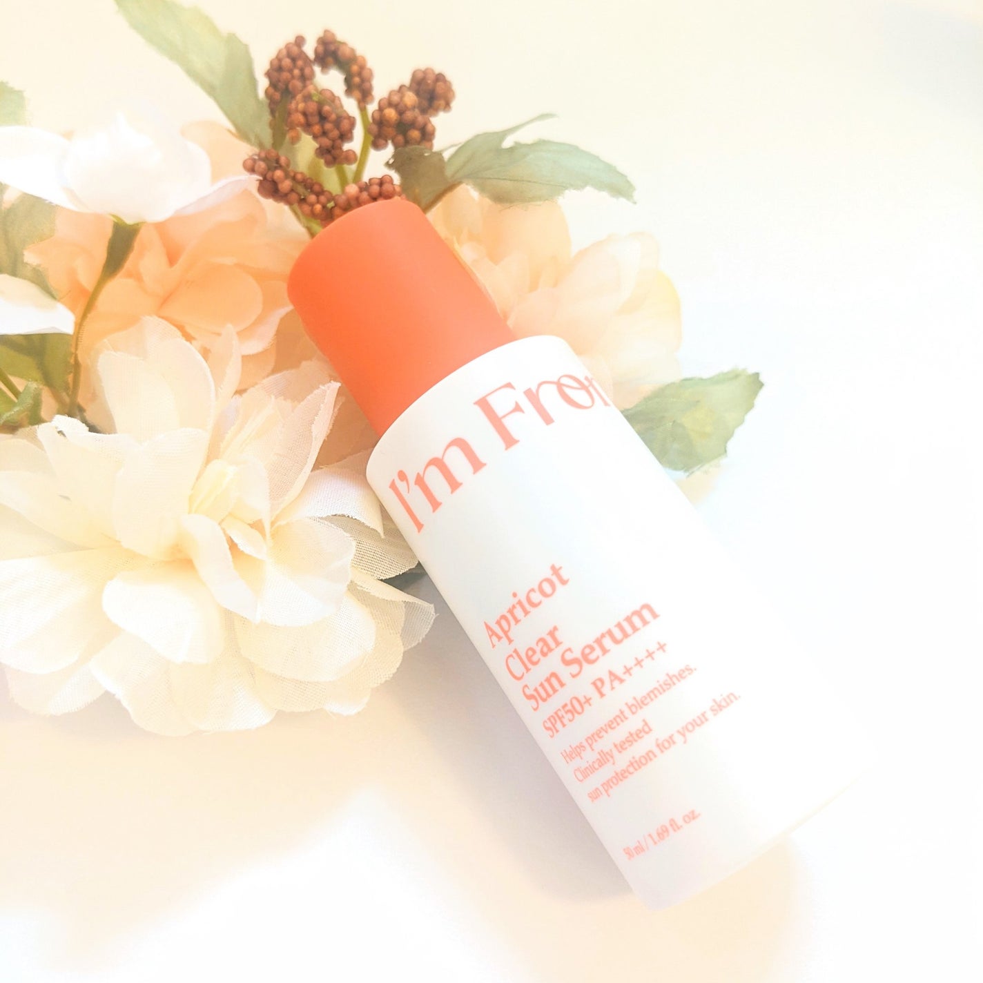 アプリコットクリアサンセラム/I'm from/日焼け止めローションを使ったクチコミ(1枚目)