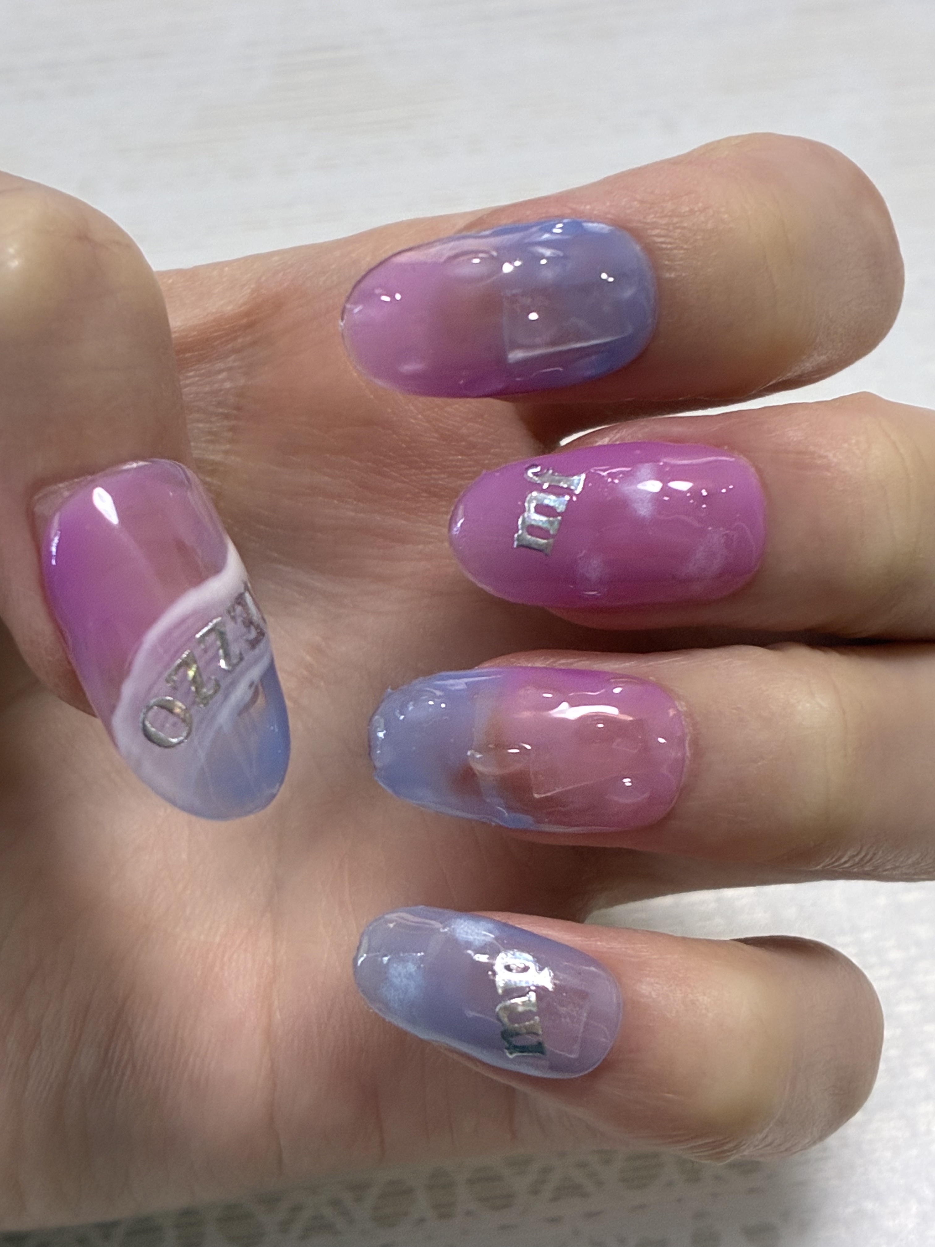 ジェルネイル（ライト対応）/セリア/ジェルネイルを使ったクチコミ（2枚目）