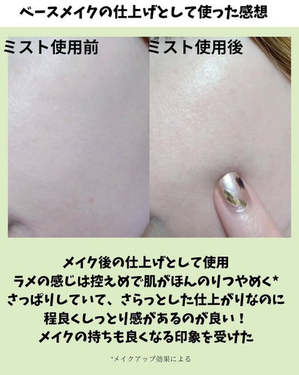 シェイクシャインセッティングスプレー/CathyDoll/フィックスミストを使ったクチコミ(4枚目)