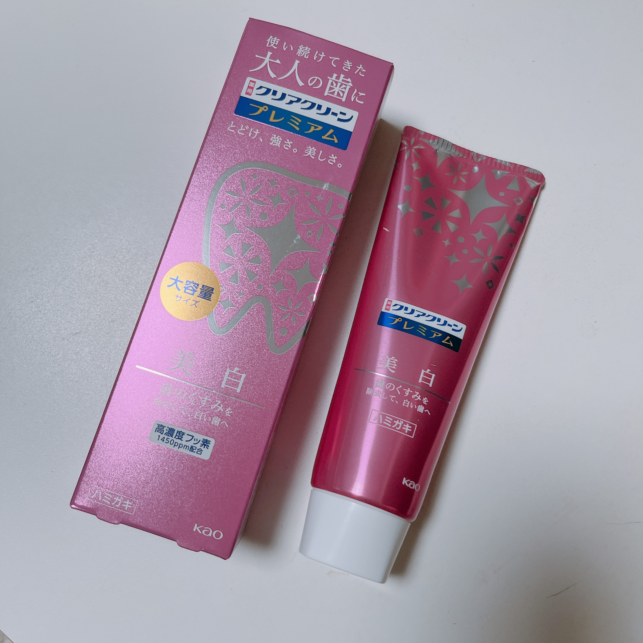 クリアクリーン プレミアム 美白(薬用ハミガキ)/クリアクリーン/歯磨き粉を使ったクチコミ（1枚目）