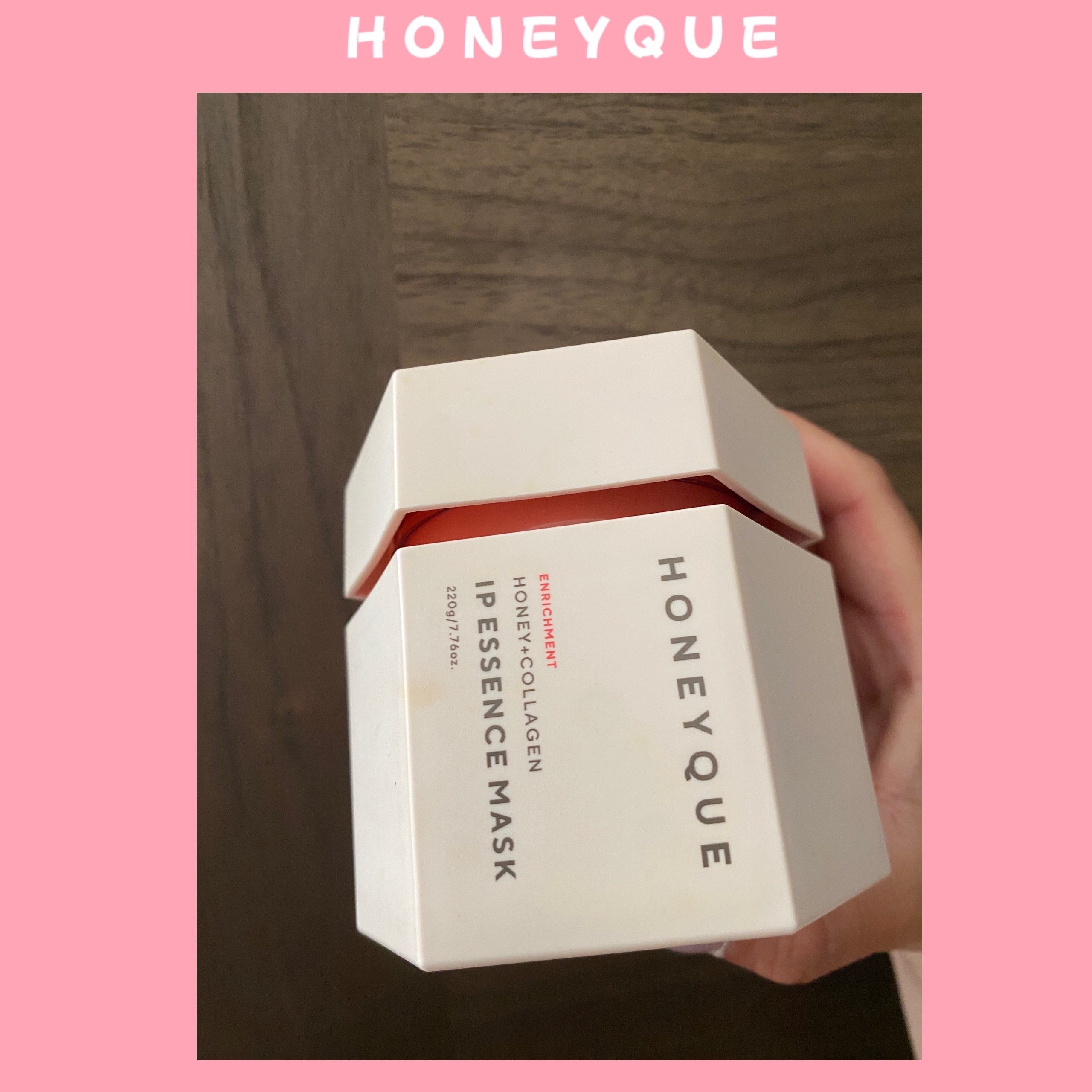 ハニーク エンリッチメント IPエッセンスマスク 集中パック/ハニーク/洗い流すヘアトリートメントを使ったクチコミ（1枚目）