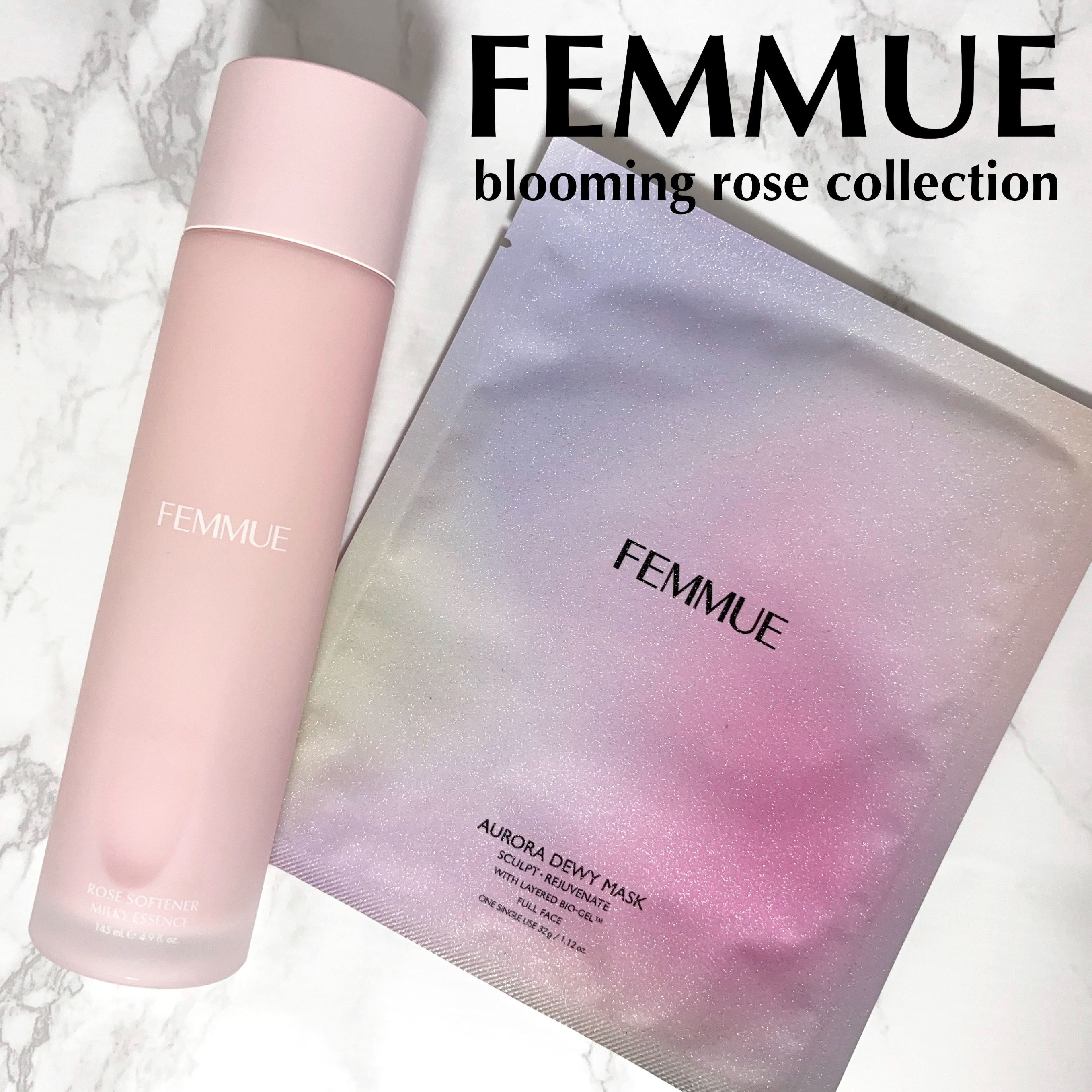 オーロラデューイーマスク（SR）ハリ/肌引き締め・ツヤ/FEMMUE/シートマスク・パックを使ったクチコミ（1枚目）