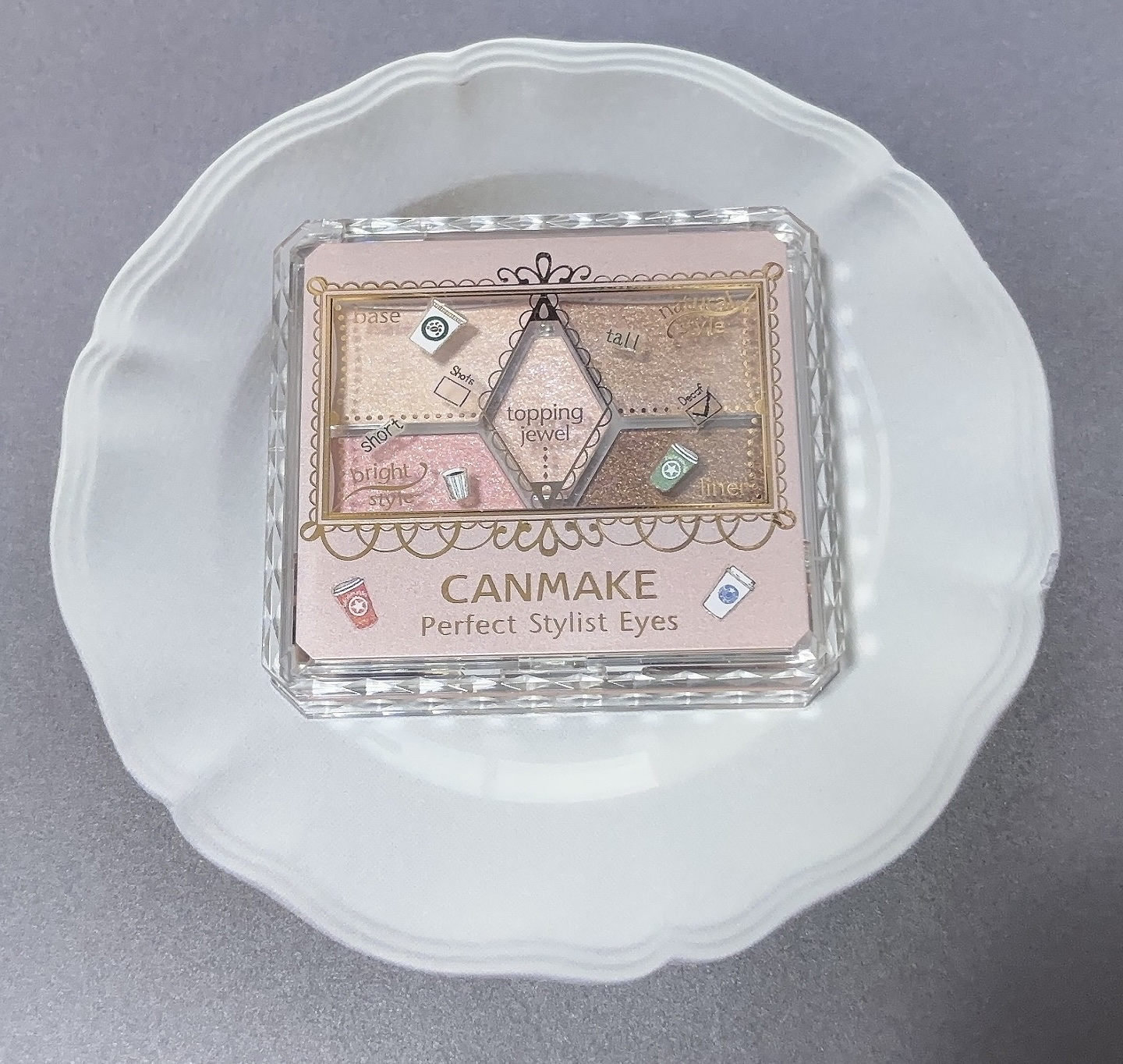 【旧品】パーフェクトスタイリストアイズ/キャンメイク/アイシャドウパレットを使ったクチコミ（2枚目）