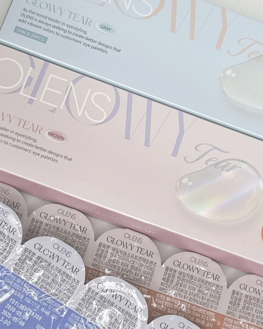 Glowy Tear 1day/OLENS/ワンデー(1DAY)カラコンを使ったクチコミ(6枚目)
