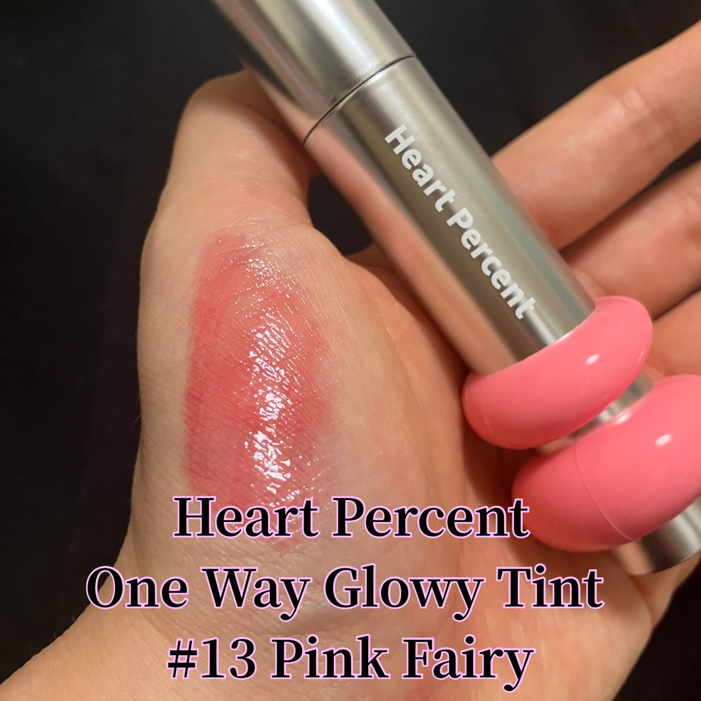 ドットオンムードワンウェイグロイティント/Heart Percent/リップティントを使ったクチコミ(1枚目)