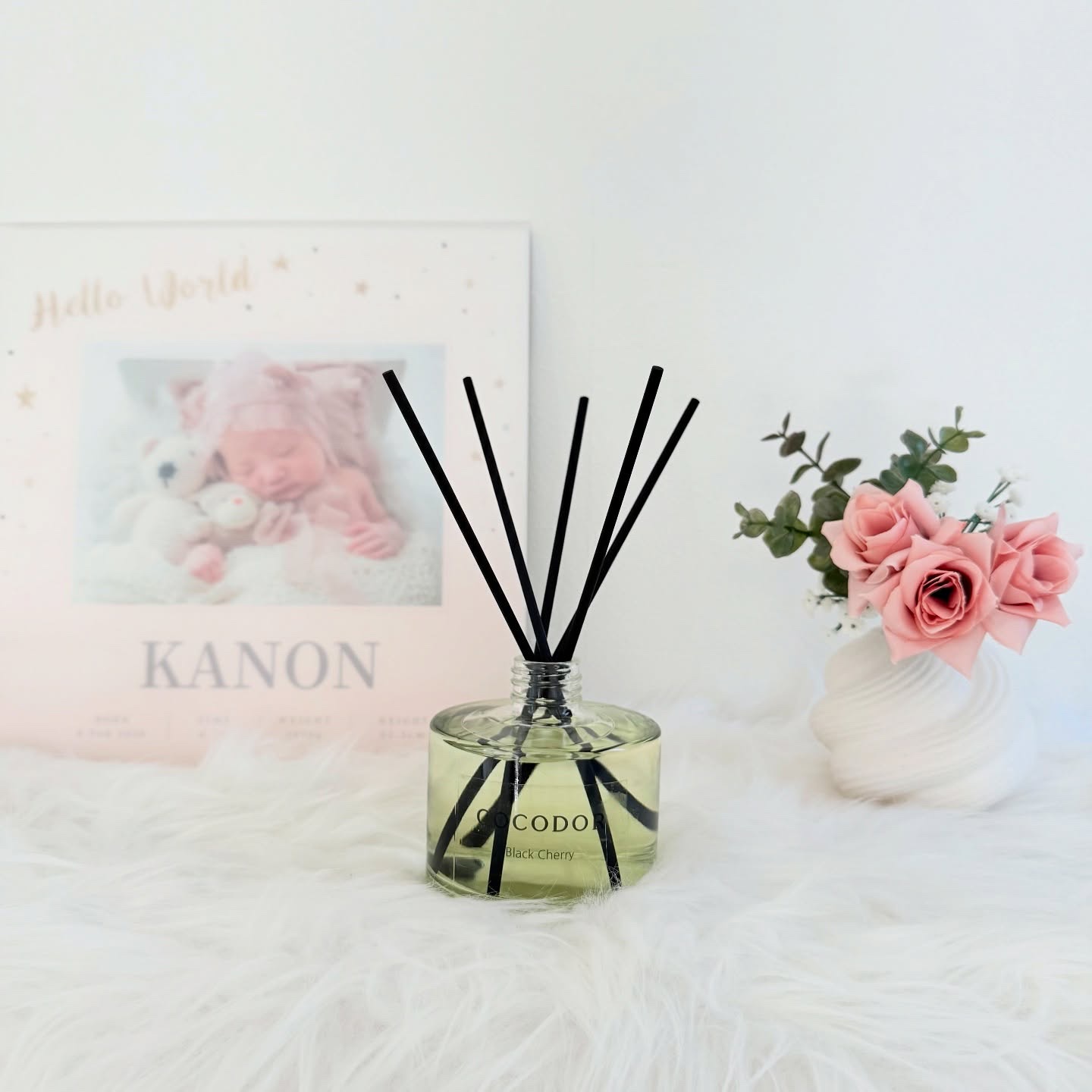 ブラックチェリー デュフューザー/COCODOR/ルームフレグランスを使ったクチコミ（1枚目）