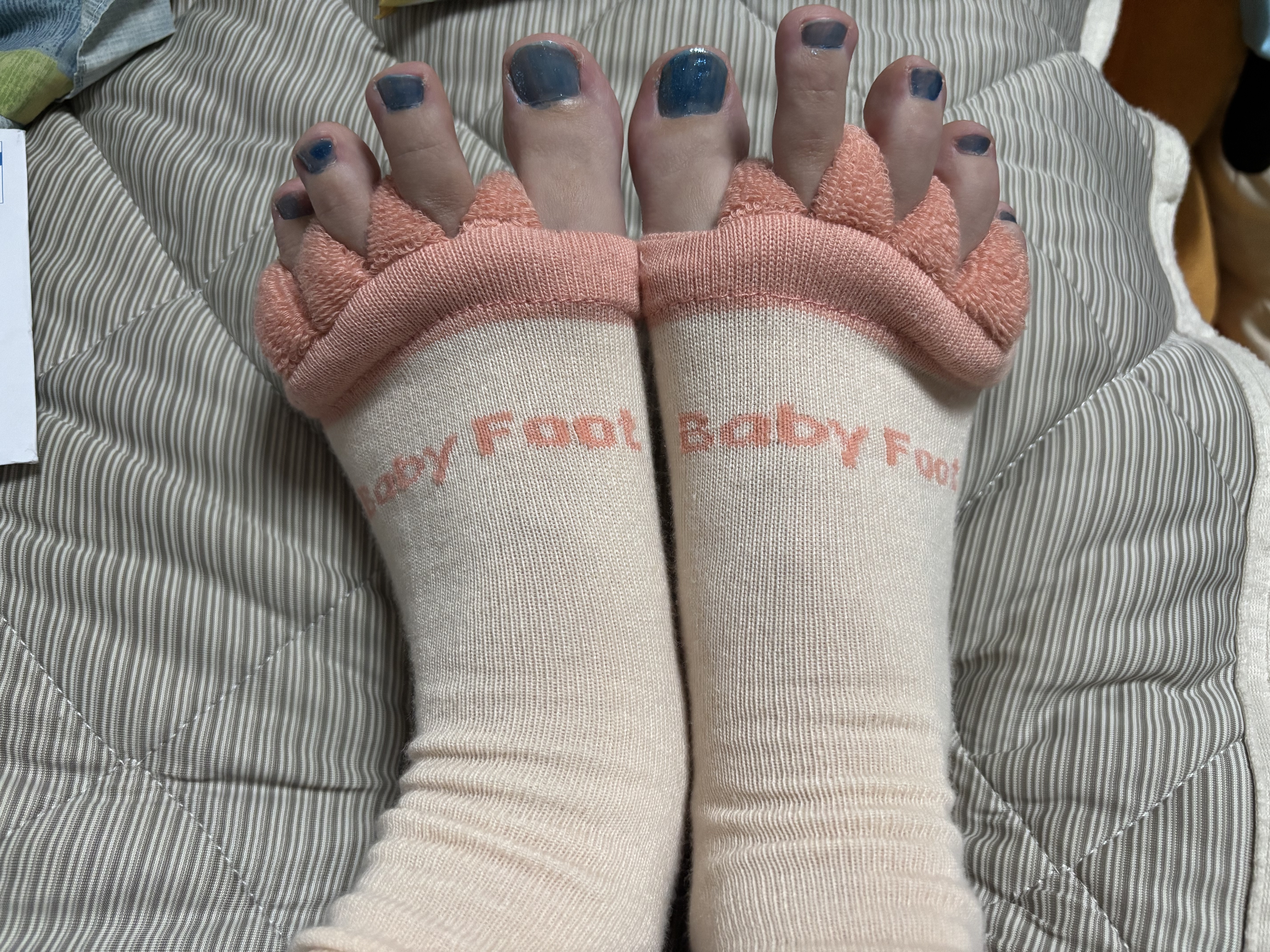 ベビーフット 足裏＆足指リフレソックス/ベビーフット/レッグ・フットケアを使ったクチコミ（2枚目）