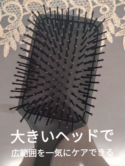 パドルブラシ /DAISO/ヘアブラシを使ったクチコミ(4枚目)