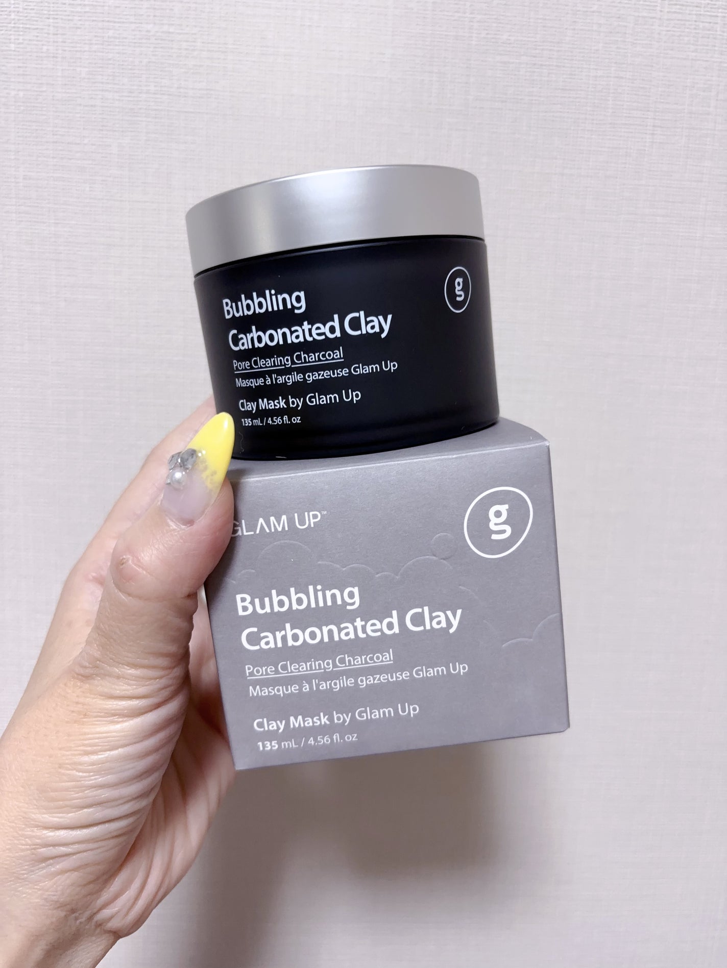 GLAM UP炭酸泡クレイマスク/GLAM UP/洗い流すパック・マスクを使ったクチコミ(4枚目)