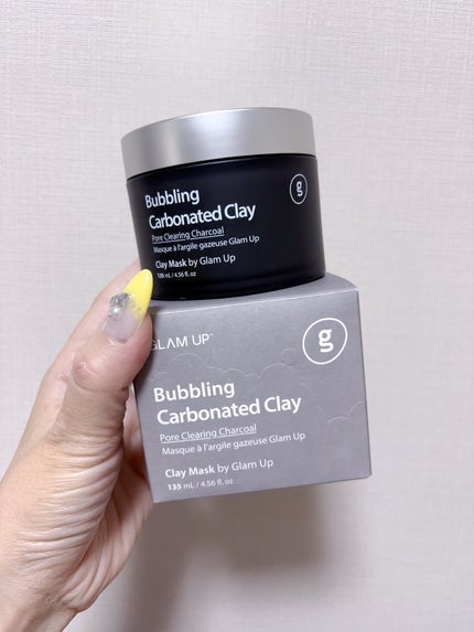 GLAM UP炭酸泡クレイマスク/GLAM UP/洗い流すパック・マスクを使ったクチコミ(4枚目)