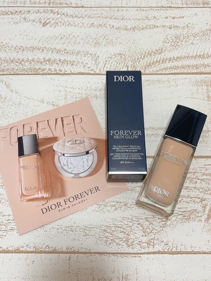 ディオールスキン フォーエヴァー フルイド グロウ/Dior/リキッドファンデーションを使ったクチコミ(1枚目)