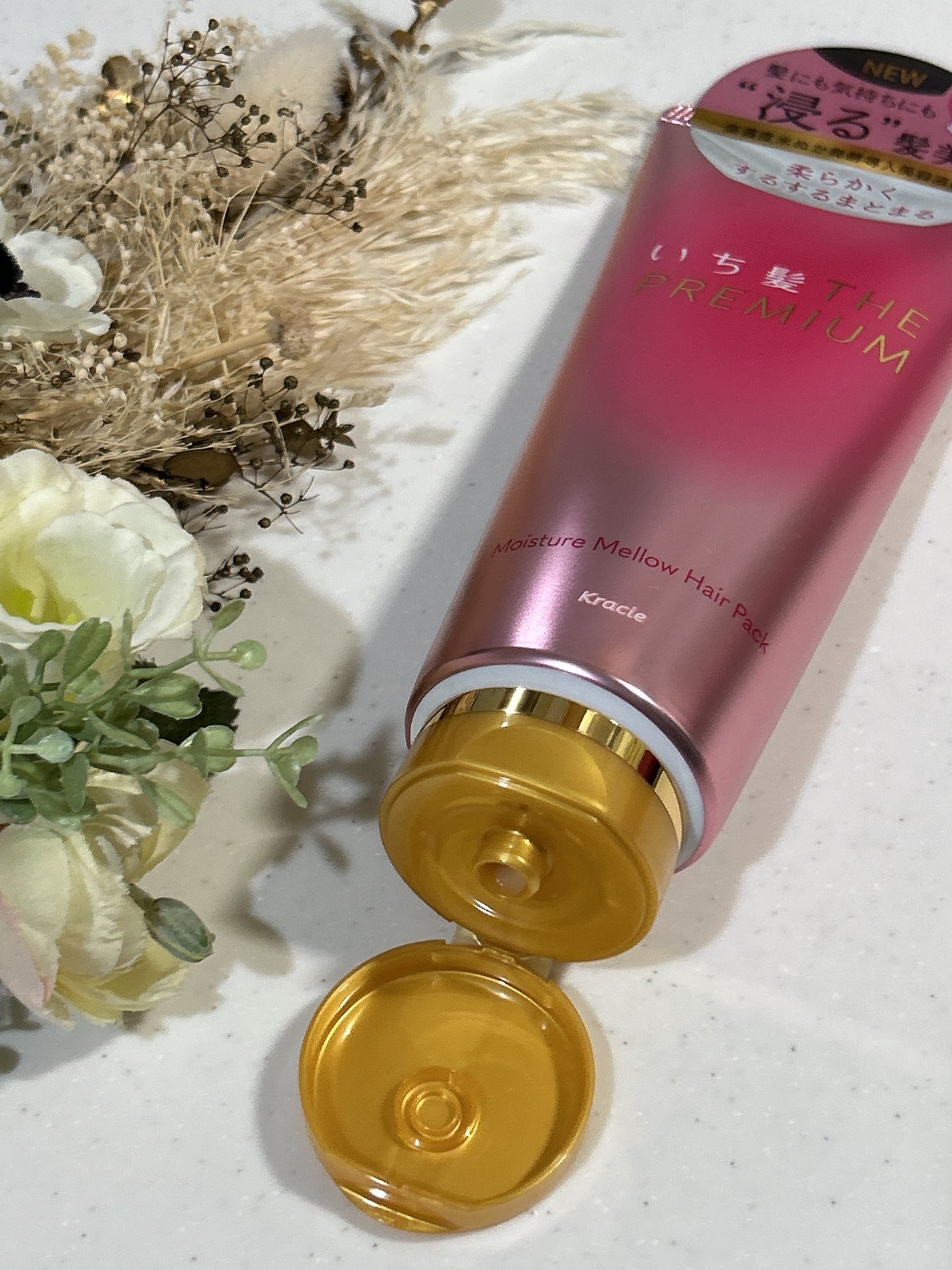 いち髪 THE PREMIUM モイスチャーメロウヘアパック/いち髪/ヘアマスク・ヘアパックを使ったクチコミ(2枚目)