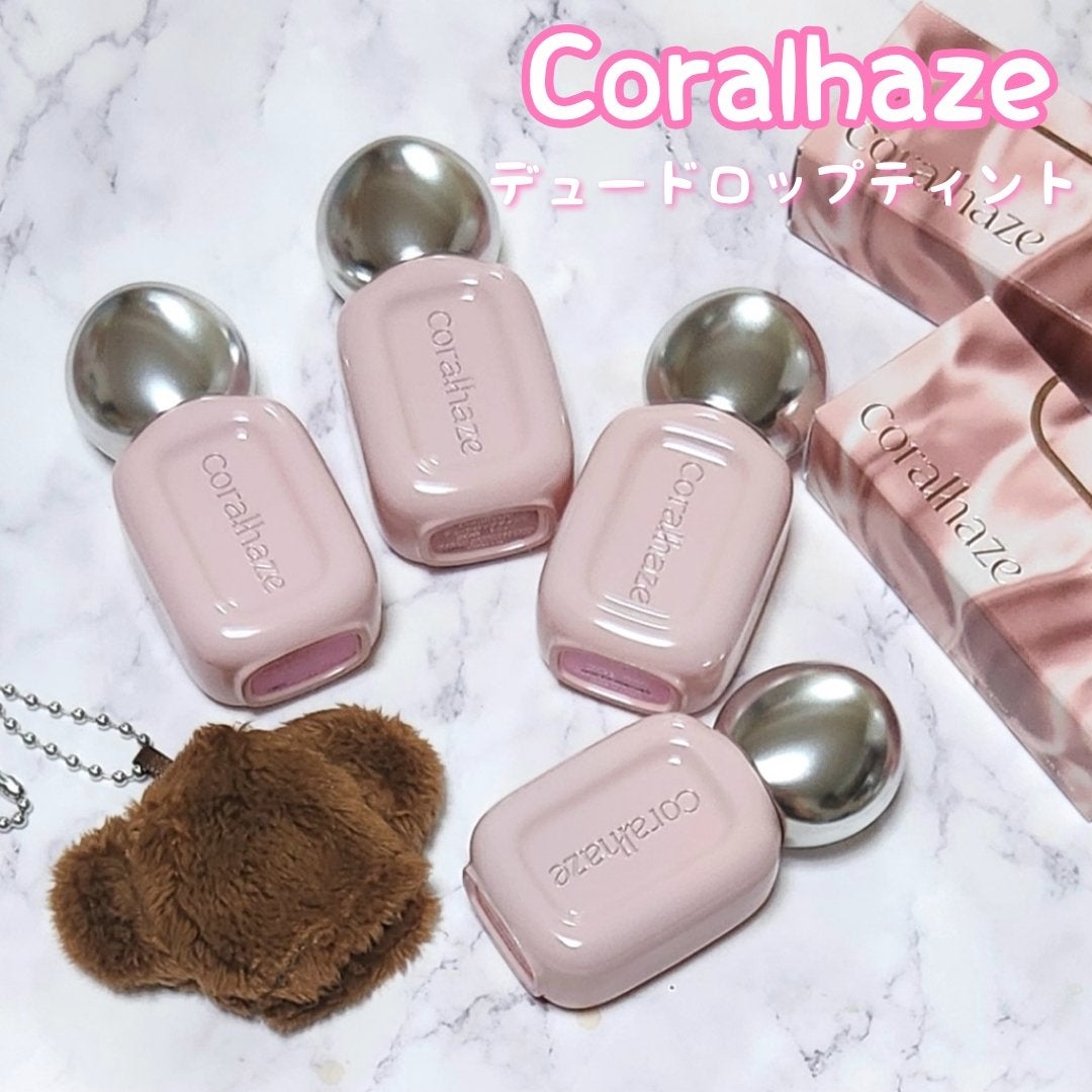 デュー ドロップ ティント/Coralhaze/リップティントを使ったクチコミ(2枚目)