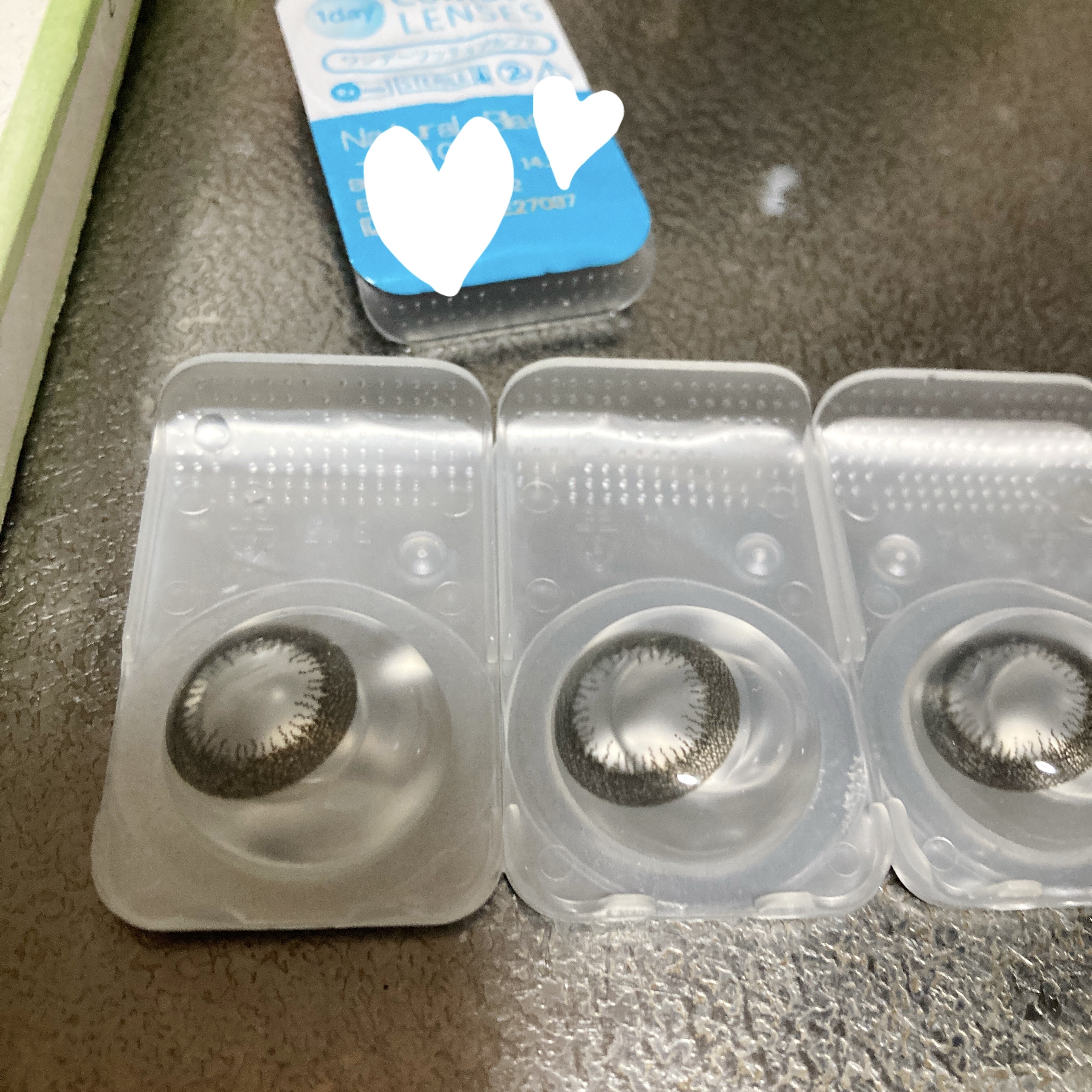 ワンデーツッティアルファ/LUCIA/ワンデー（１DAY）カラコンを使ったクチコミ（2枚目）