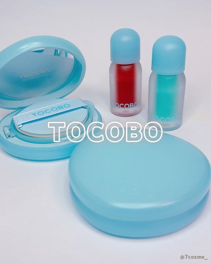 ブラーフィニッシュサンクッション/TOCOBO/日焼け止めパウダーを使ったクチコミ(1枚目)