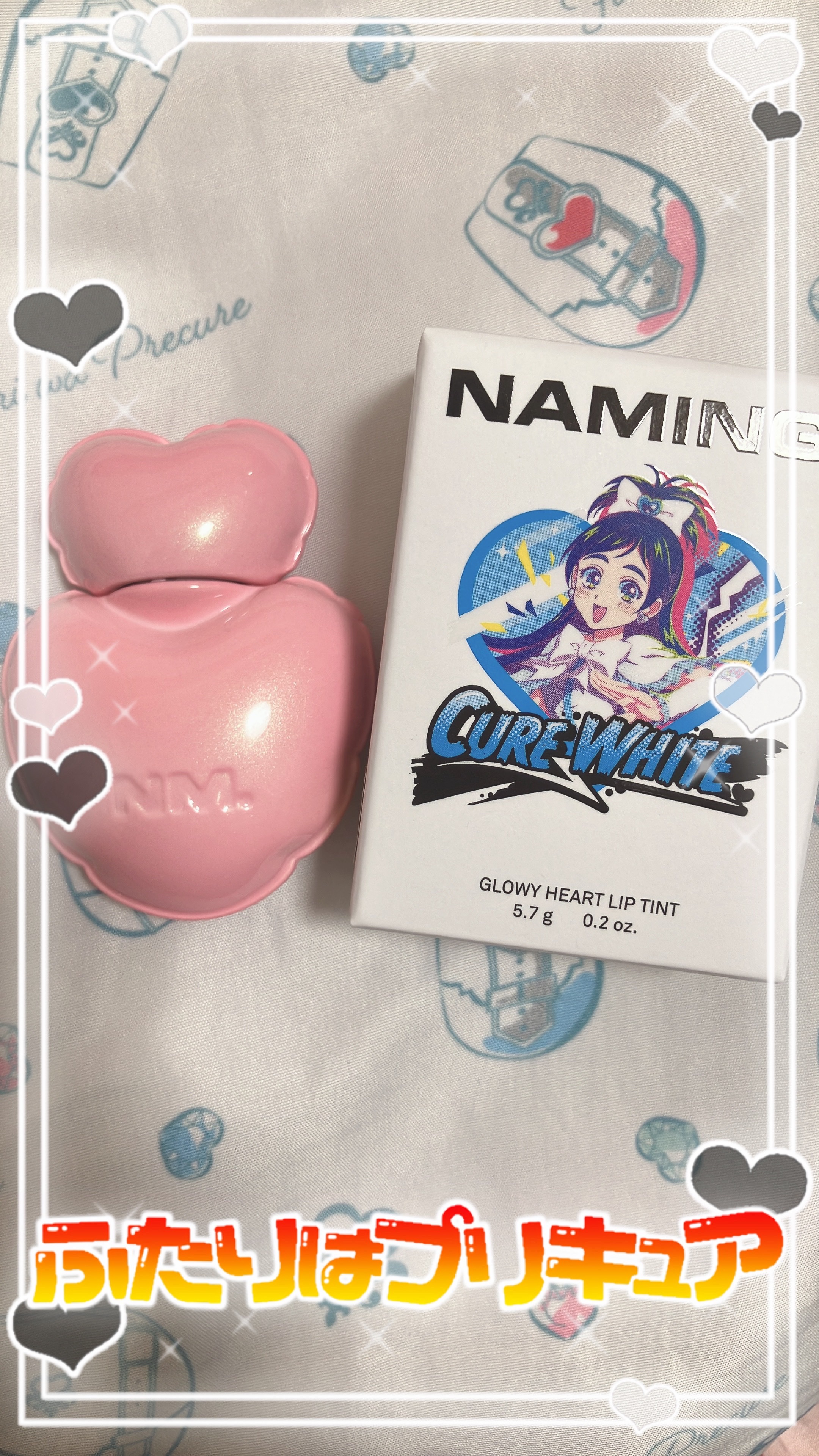 ネーミング グロウ ハートリップティント NP02（コラボカラー・数量限定）/NAMING./リップティントを使ったクチコミ（1枚目）