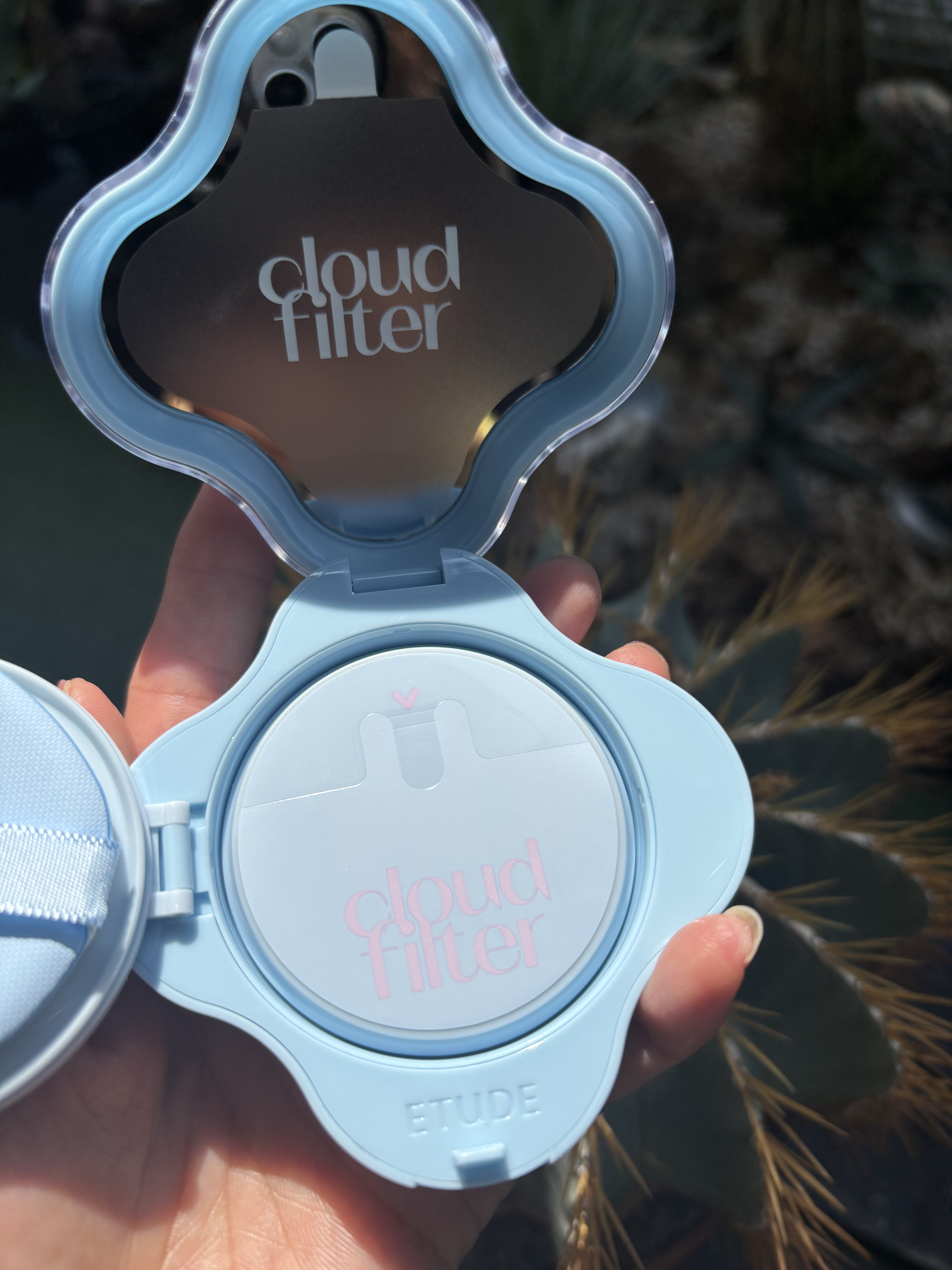 クラウドフィルタークッション/ETUDE/クッションファンデーションを使ったクチコミ（3枚目）