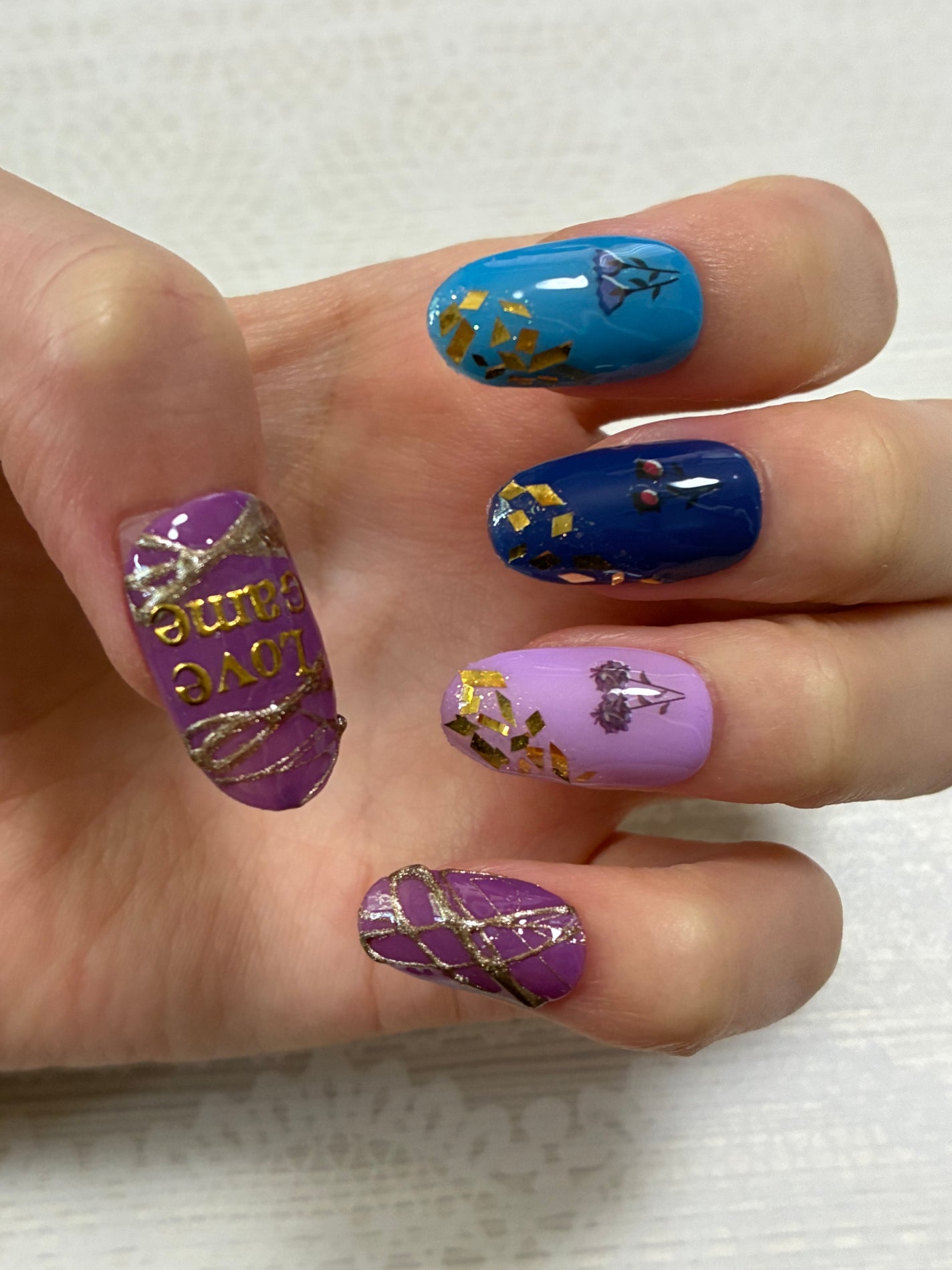 ジェルネイル(ライト対応)/セリア/ジェルネイルを使ったクチコミ(2枚目)