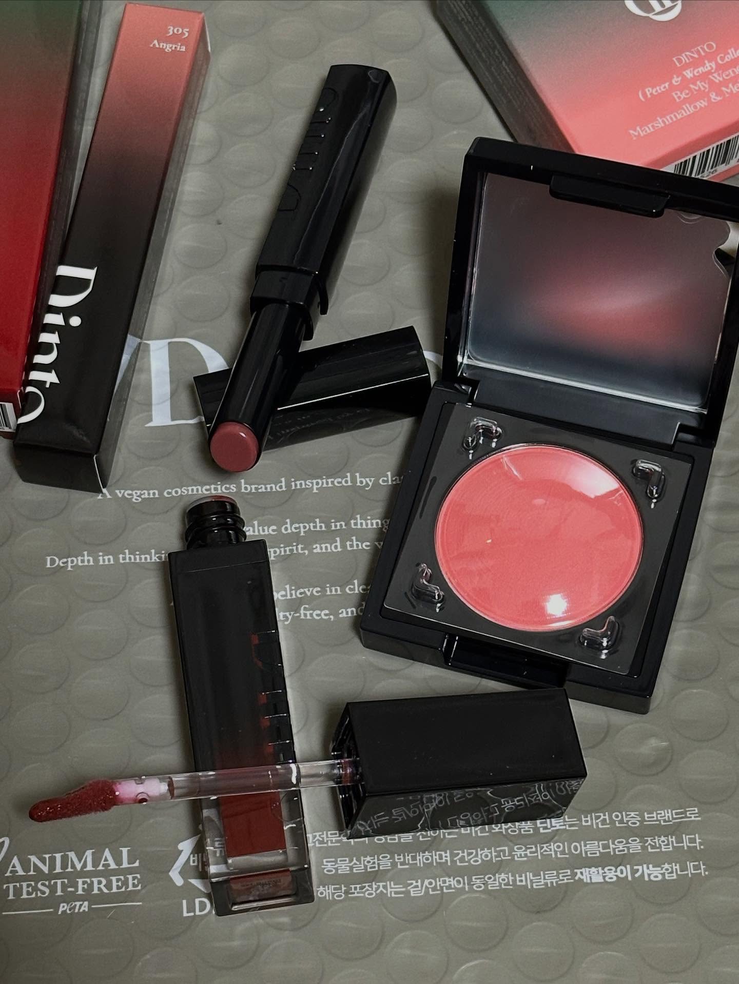 (Peter＆Wendy Collection) Be My Wendy Marshmallow Blusher/Dinto/ジェル・クリームチークを使ったクチコミ（2枚目）