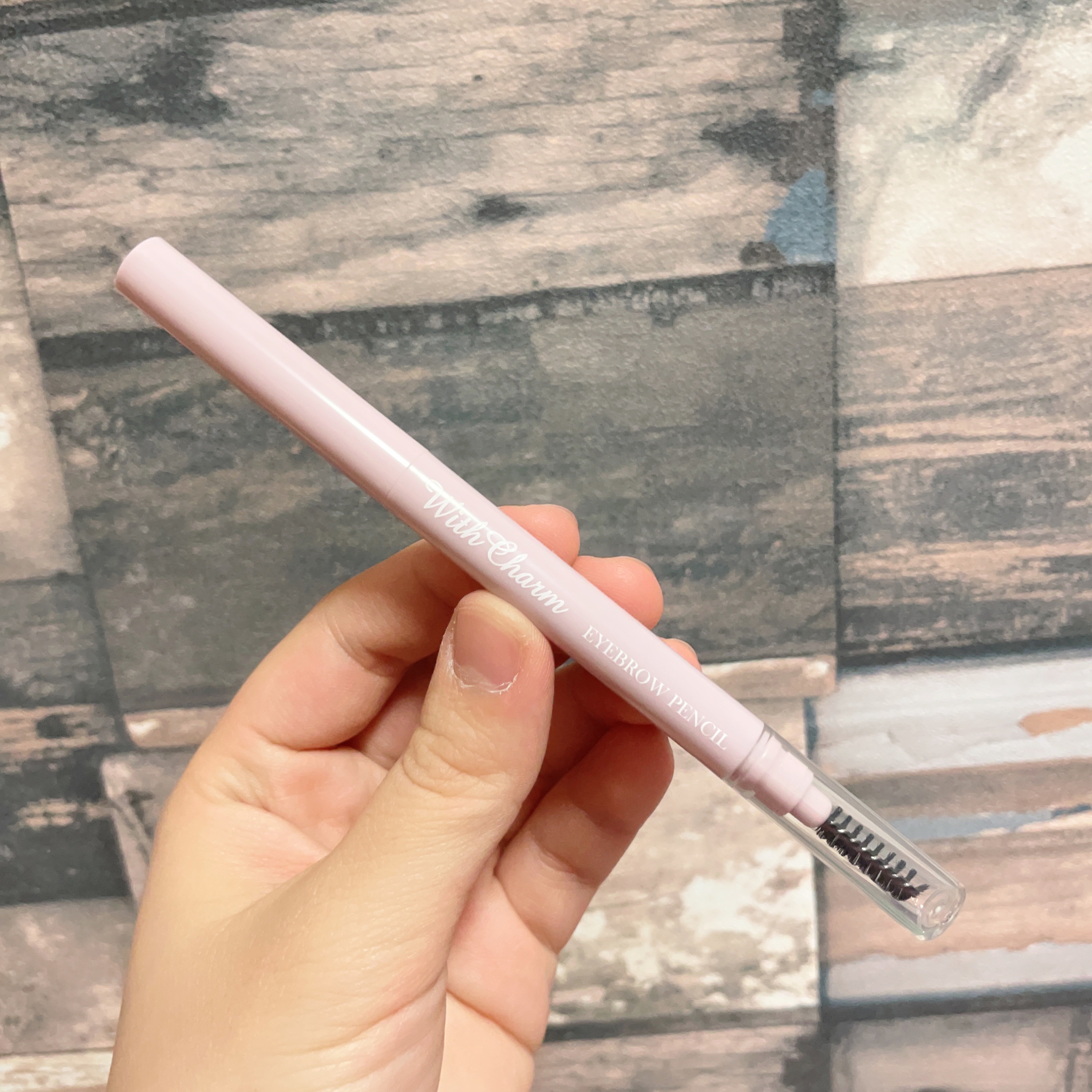 #&withcharm アイブロウペンシル丸芯/DAISO/アイブロウペンシルを使ったクチコミ（3枚目）