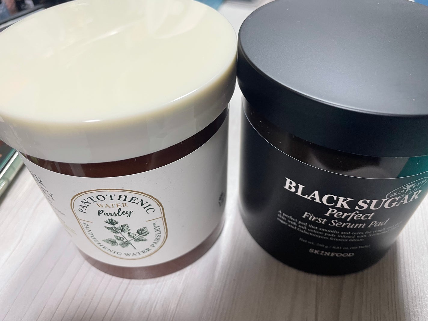 ブラックシュガーパーフェクト ファーストセラム パッド /SKINFOOD/トナーパッドを使ったクチコミ(1枚目)
