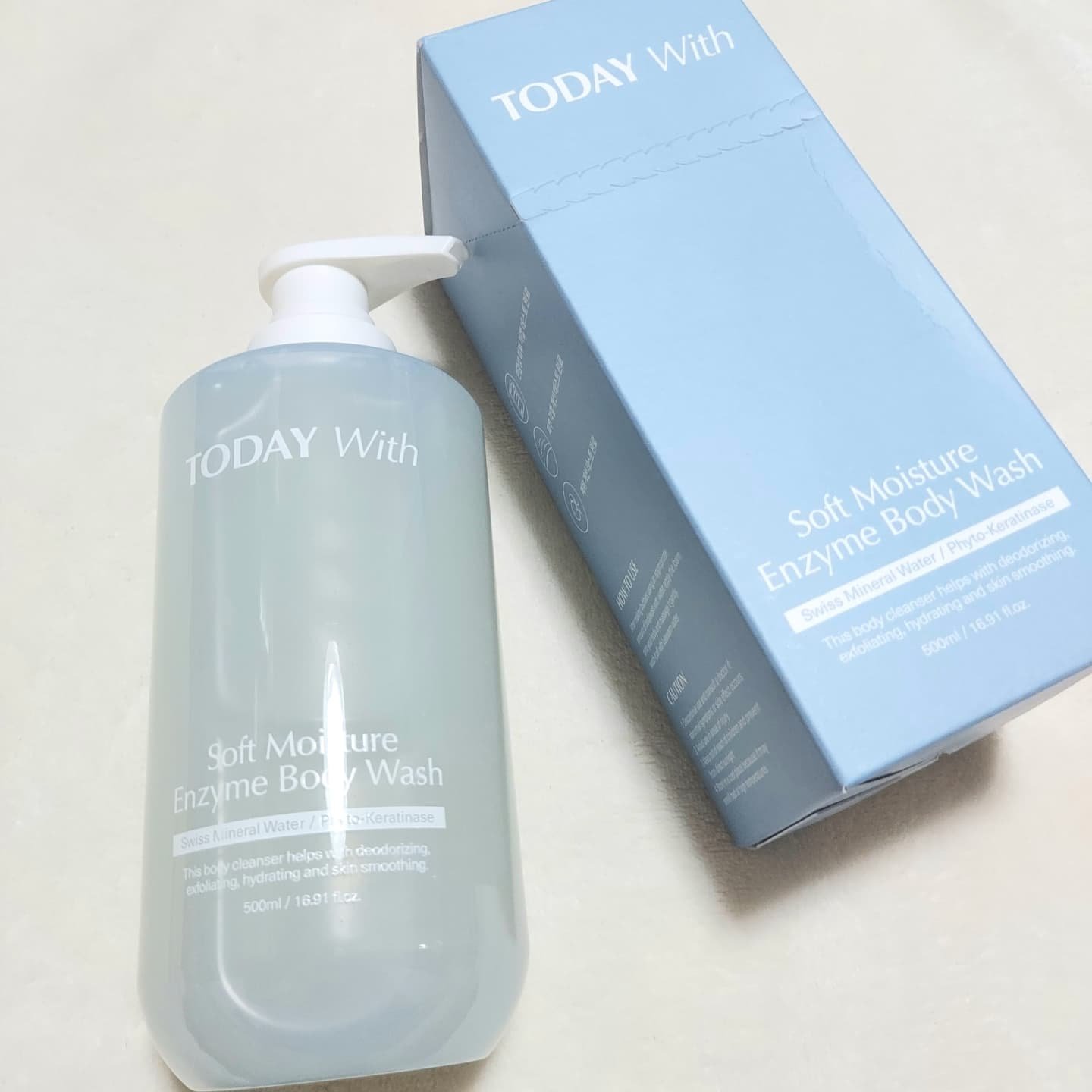 ソフトモイスチャー酵素ボディウォッシュ/TODAY With/ボディソープを使ったクチコミ（3枚目）