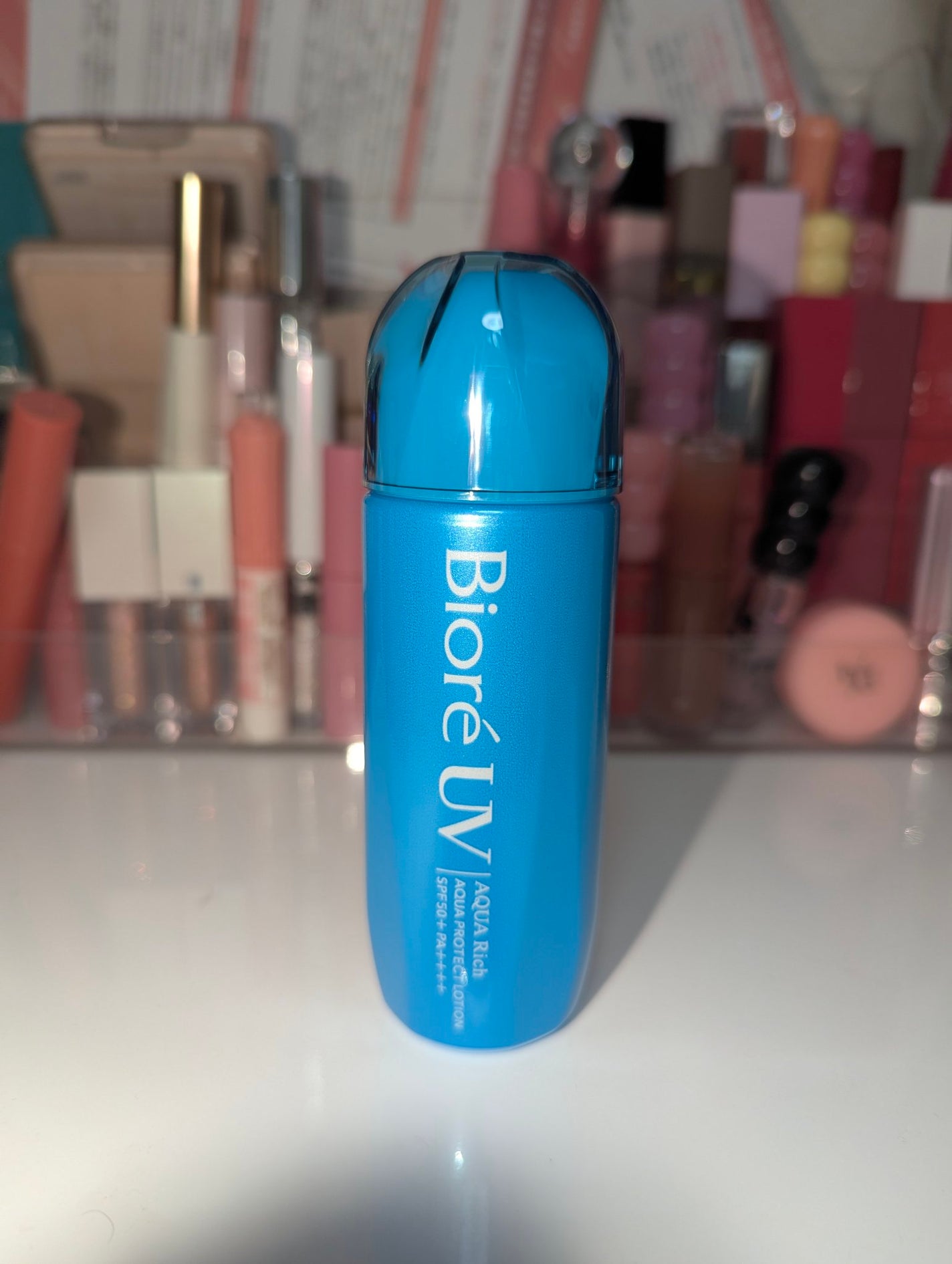 ビオレUV アクアリッチ アクアプロテクトローション(水層パック)/ビオレ/日焼け止めローションを使ったクチコミ(3枚目)