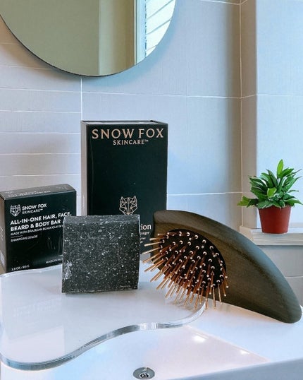 ブラッククレイ オールインワン シャンプーバー/SNOW FOX SKINCARE/サロンシャンプーを使ったクチコミ(6枚目)