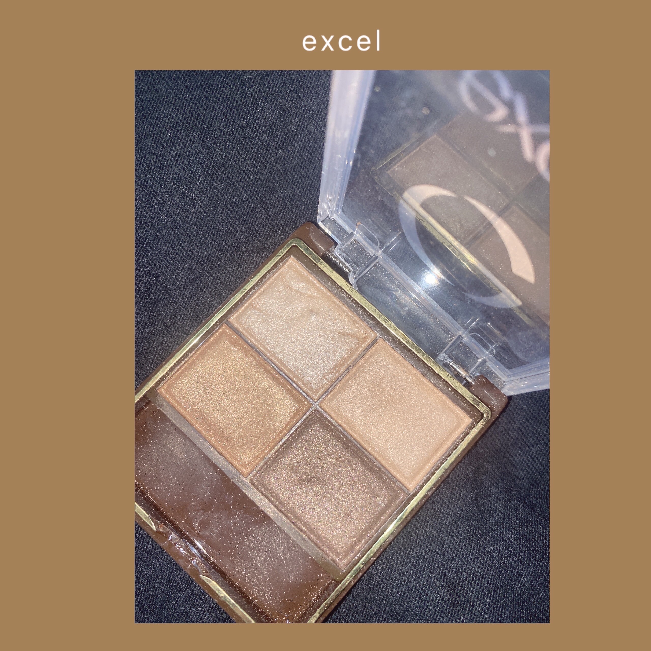 スキニーリッチシャドウ/excel/アイシャドウパレットを使ったクチコミ（1枚目）