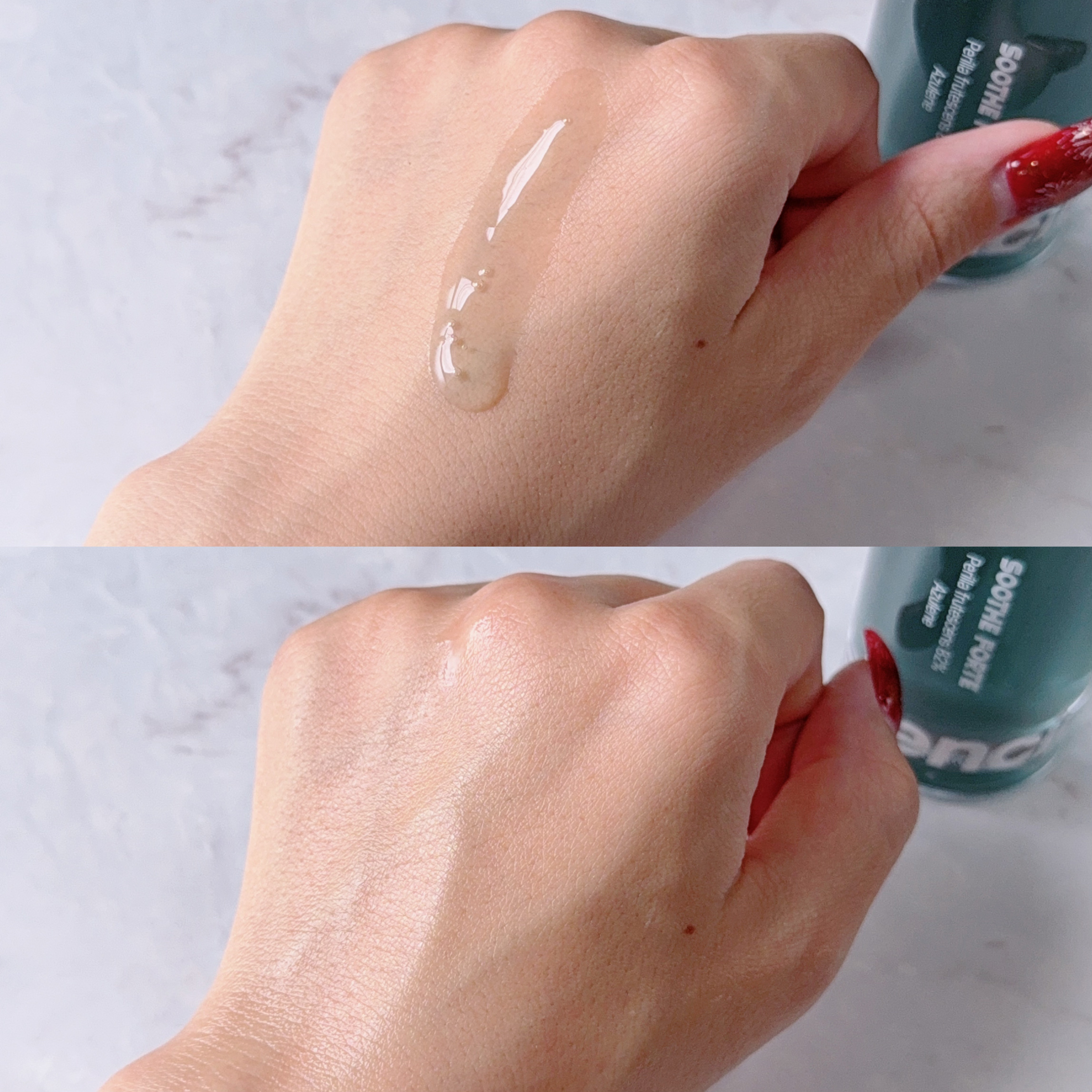 SOOTHE FORTE SERUM/essenciel/ブースター・導入液を使ったクチコミ（3枚目）