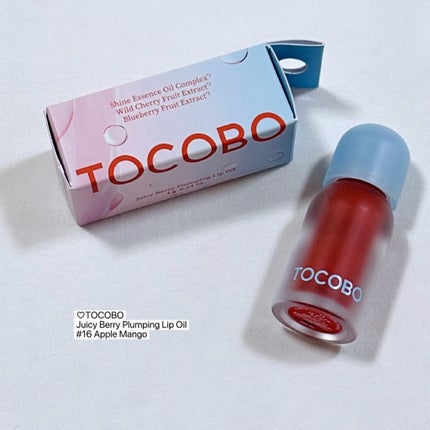 ジューシーベリープランピングリップオイル 16 アップルマンゴー/TOCOBO/リップグロスの画像