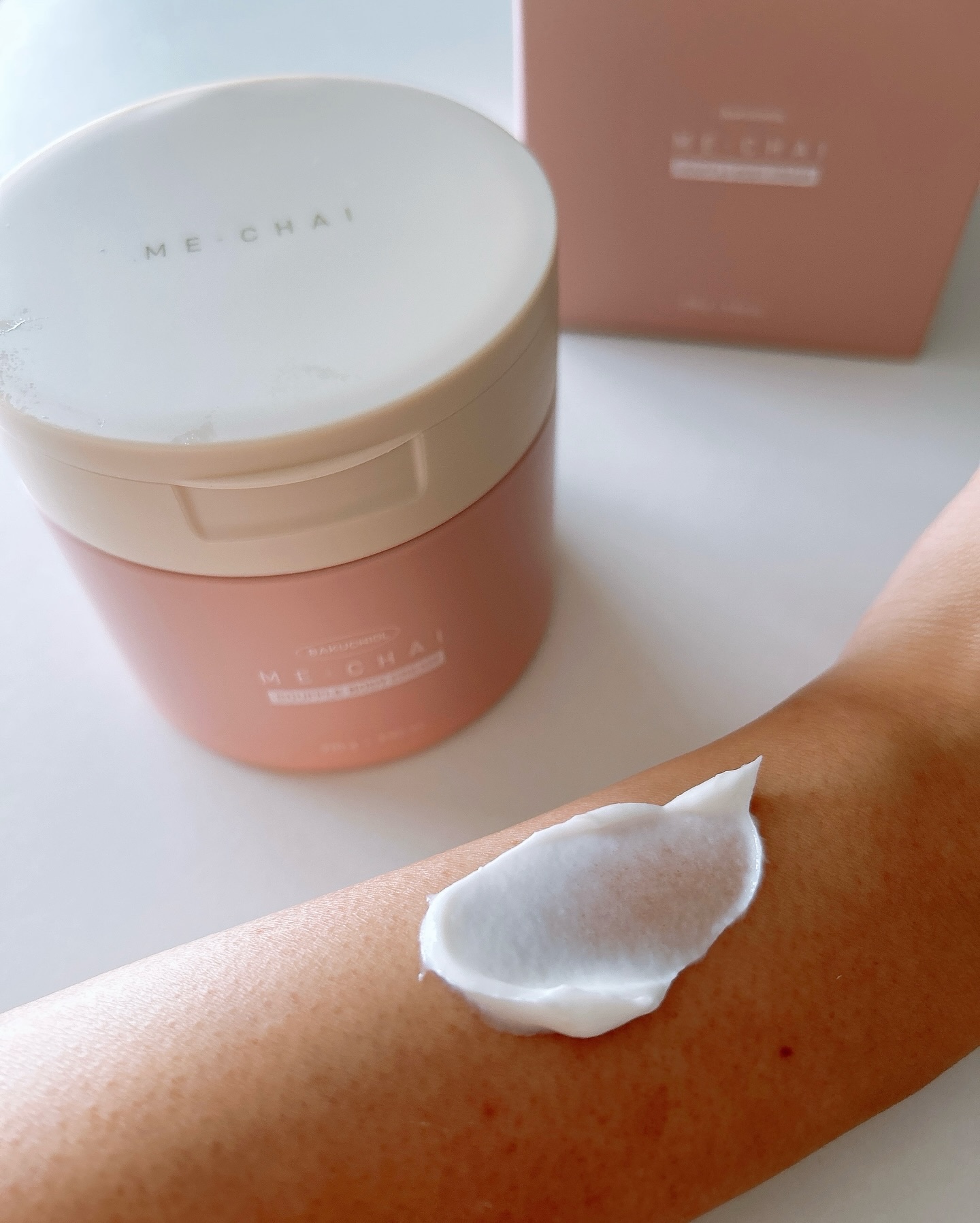 バクチオールスフレボディクリーム/MECHAI/ボディクリームを使ったクチコミ（3枚目）