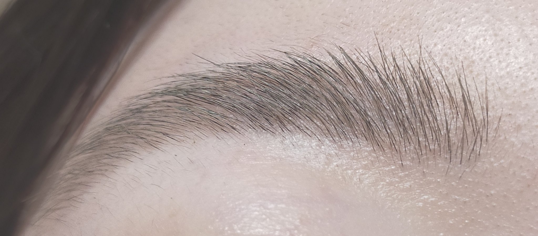 ネイク ブロウカラー コンシーラー/nake/眉マスカラを使ったクチコミ（3枚目）