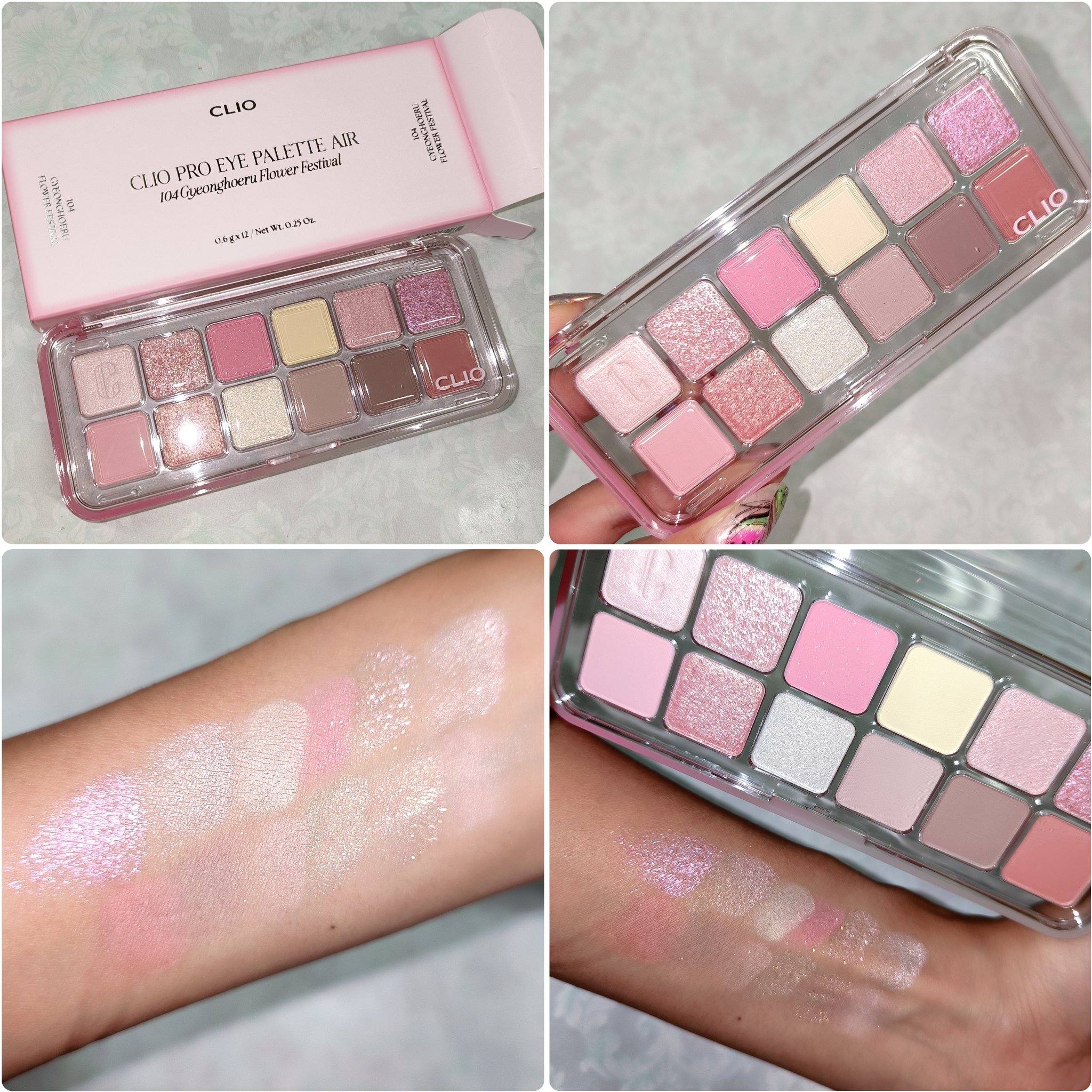 プロ アイ パレット エアー/CLIO/アイシャドウパレットを使ったクチコミ（3枚目）