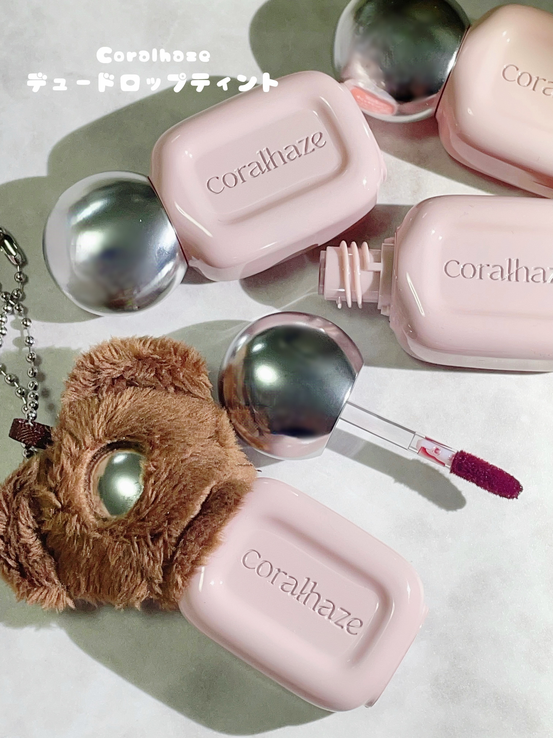 デュー ドロップ ティント/Coralhaze/リップティントを使ったクチコミ（2枚目）