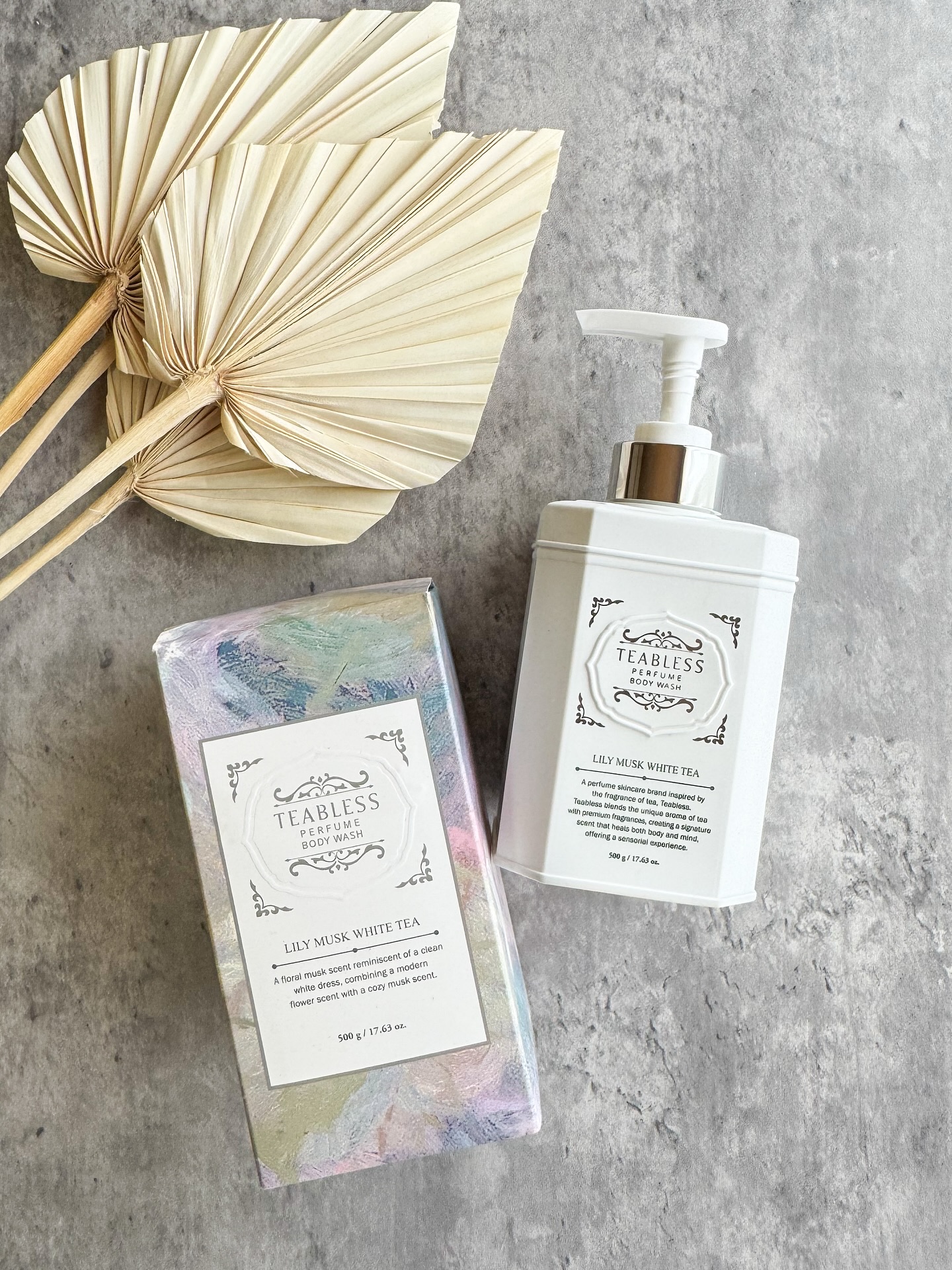 パフュームボディウォッシュ リリームスクホワイトティー/TEABLESS/ボディソープを使ったクチコミ（1枚目）