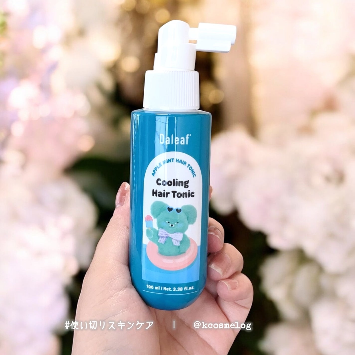 アップルミント ベタールート クーリング ヘアトニック Daleaf