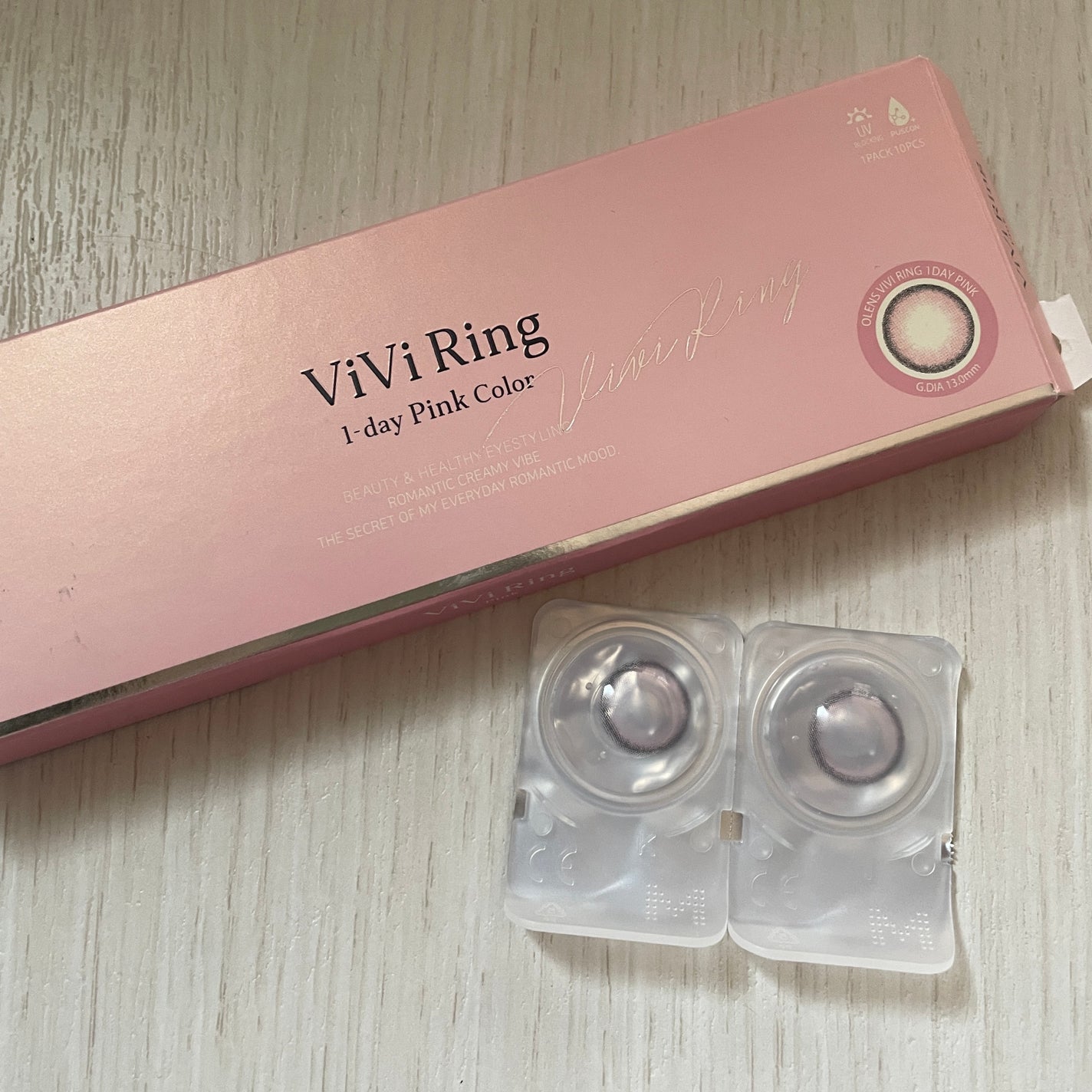 ViVi Ring 1day/OLENS/ワンデー(1DAY)カラコンを使ったクチコミ(3枚目)