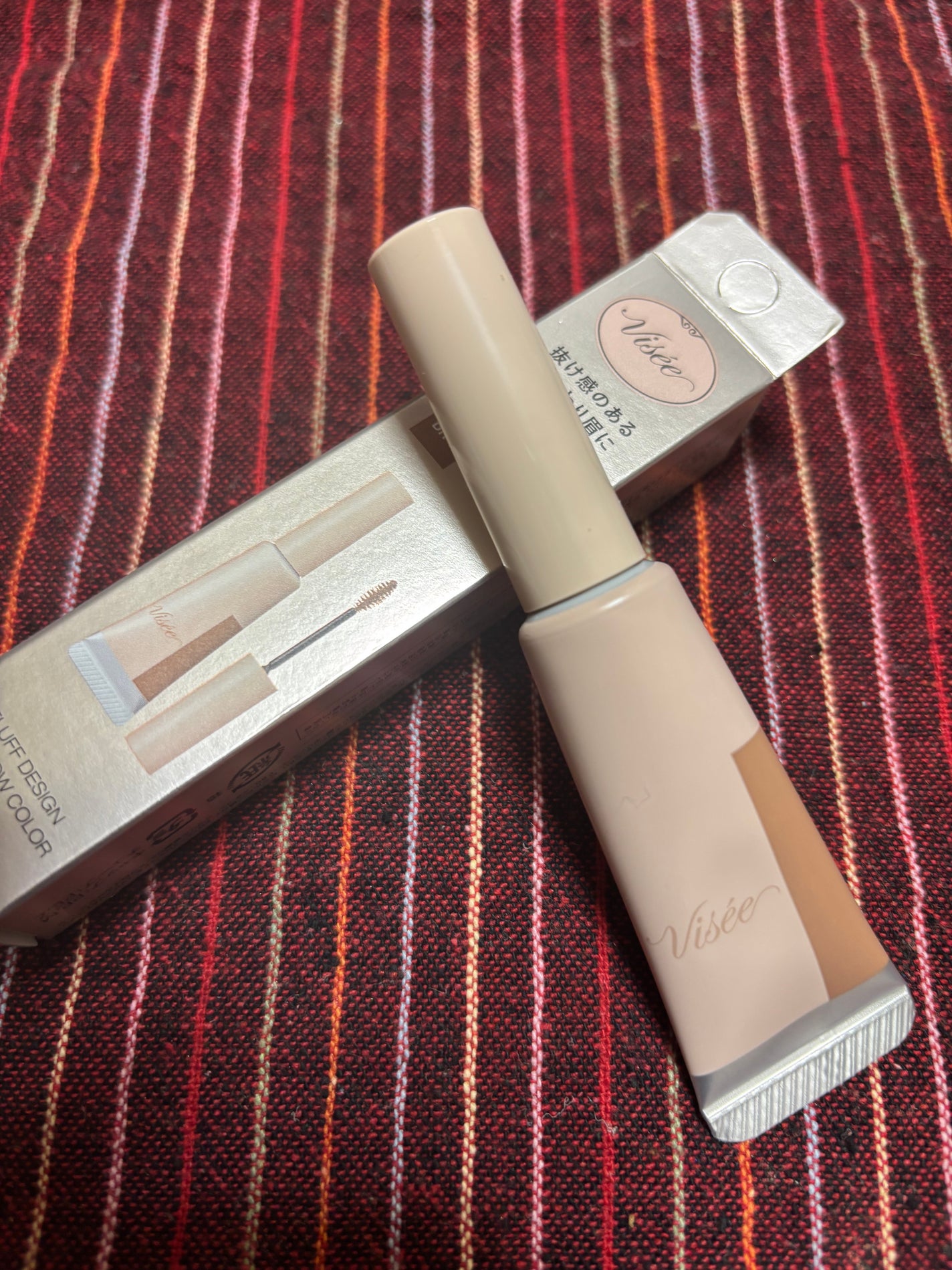 フラッフデザイン アイブロウカラー/Visée/眉マスカラを使ったクチコミ(1枚目)