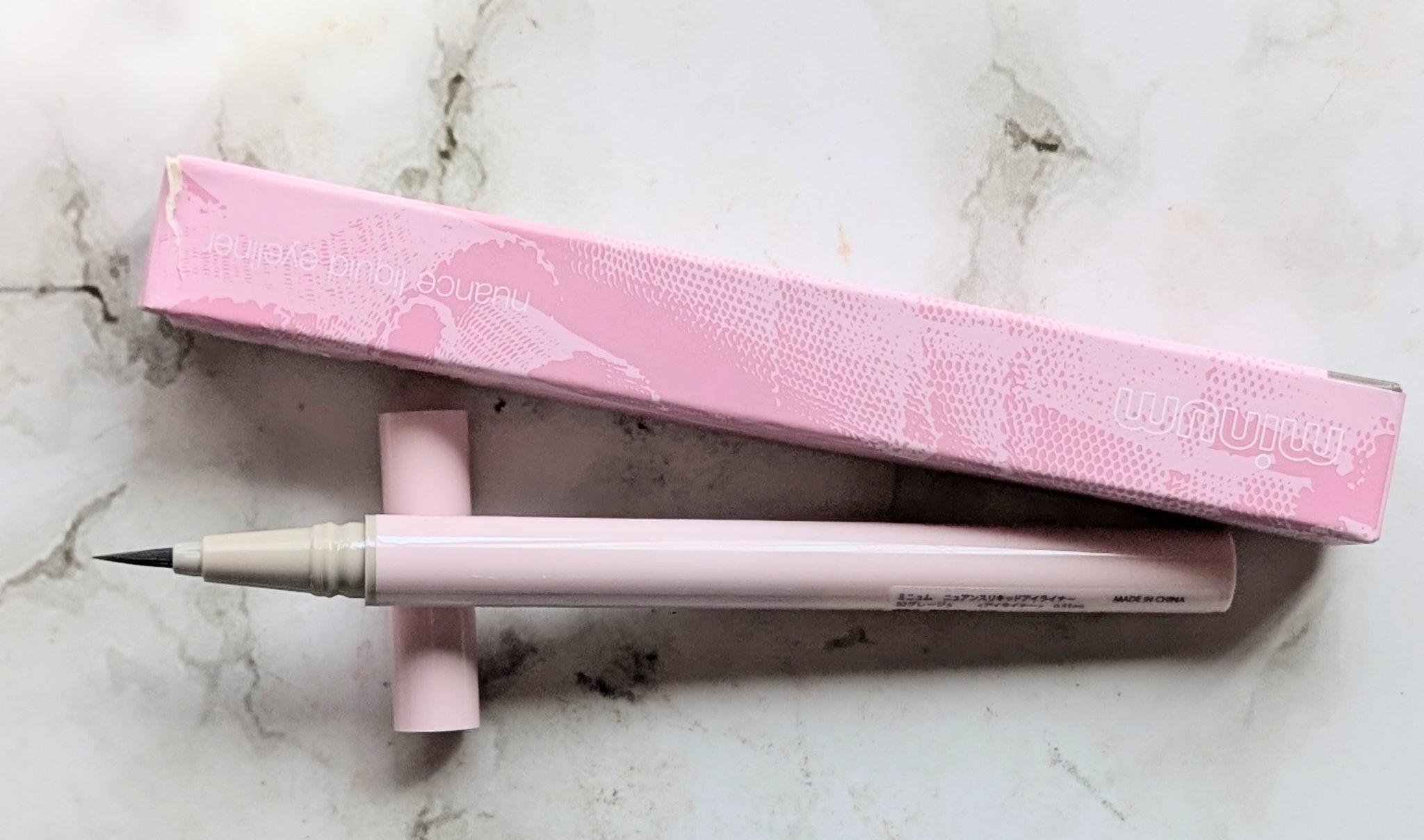 ニュアンスリキッドアイライナー/minum/リキッドアイライナーを使ったクチコミ（1枚目）