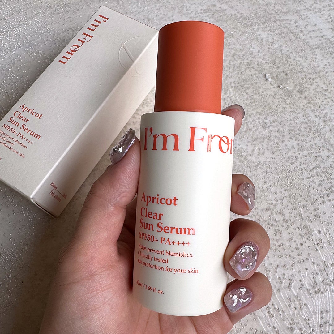 アプリコットクリアサンセラム/I'm from/日焼け止めローションを使ったクチコミ(2枚目)